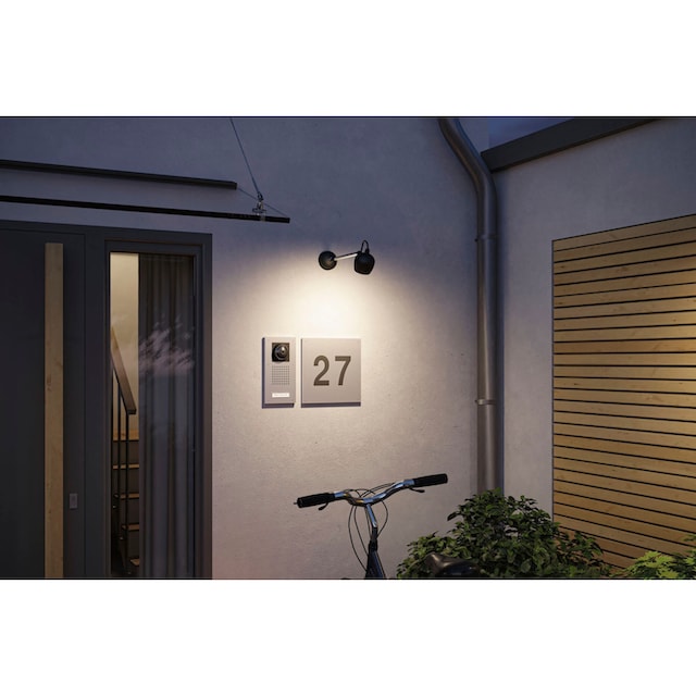 Paulmann LED Gartenleuchte »Outdoor 230V Wall Kikolo Insect friendly  ZigBee«, 1 flammig-flammig, Insektenfreundlich kaufen | BAUR