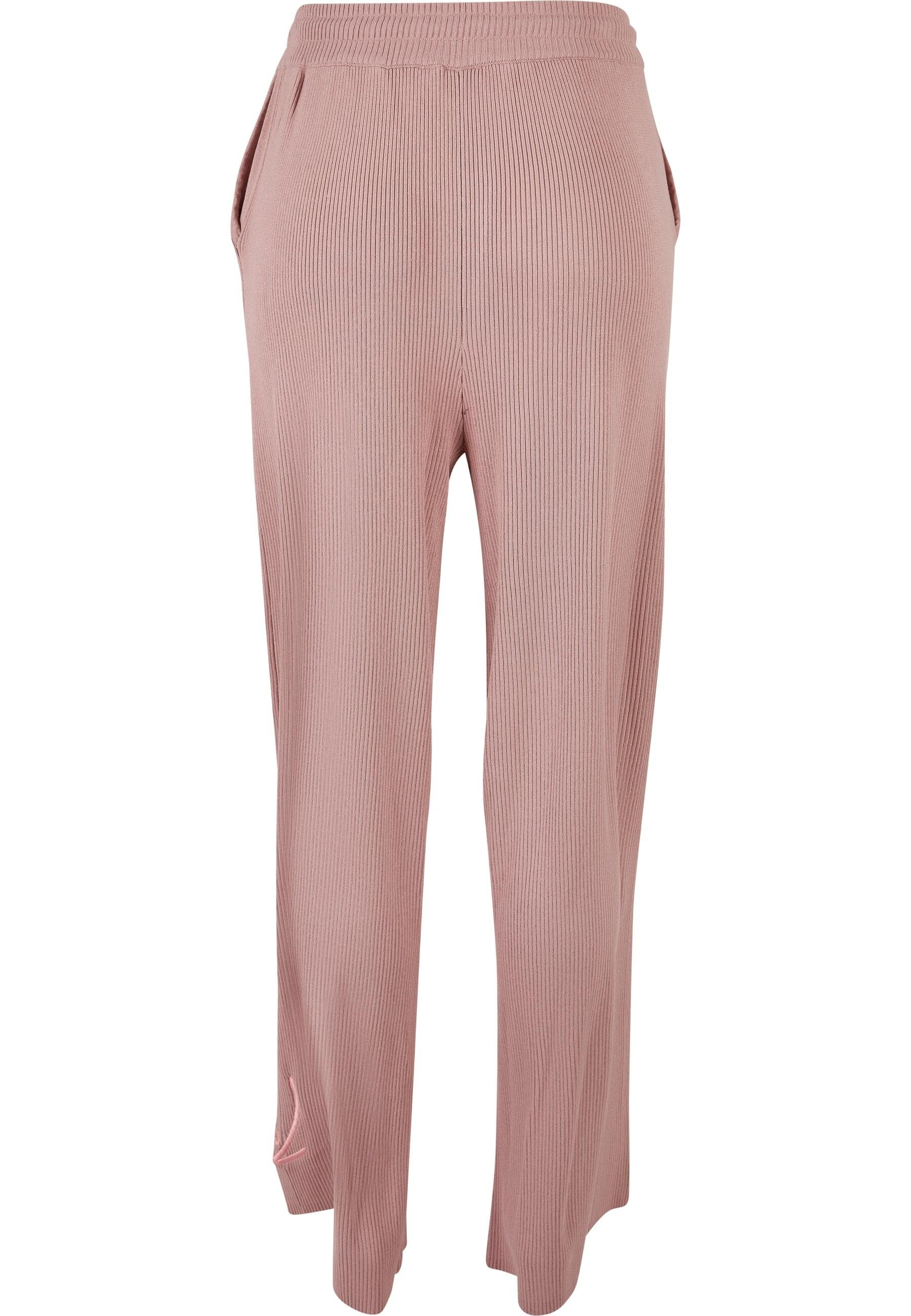 Karl Kani Stoffhose "Karl Kani Damen KW221-022-1 Signature Wide Leg Rib Pan günstig online kaufen