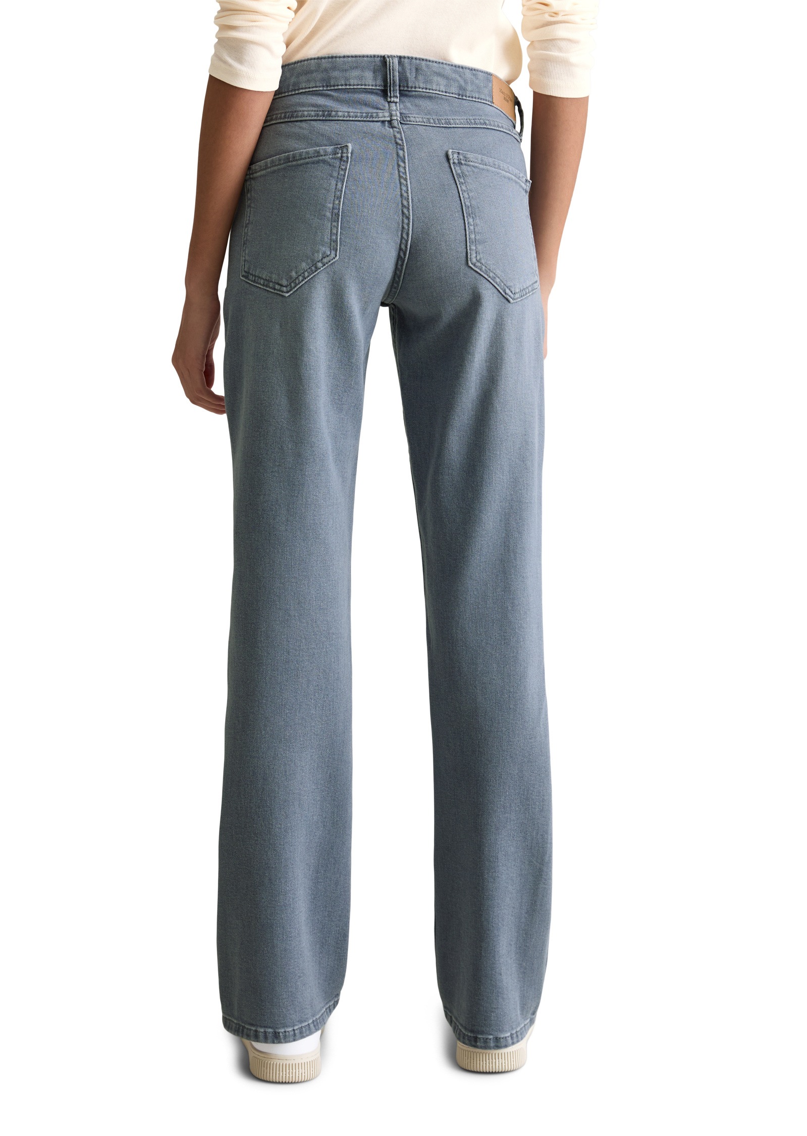 Thumbnail - Marc OPolo DENIM Schlagjeans "aus Bio-Baumwoll-Stretch"