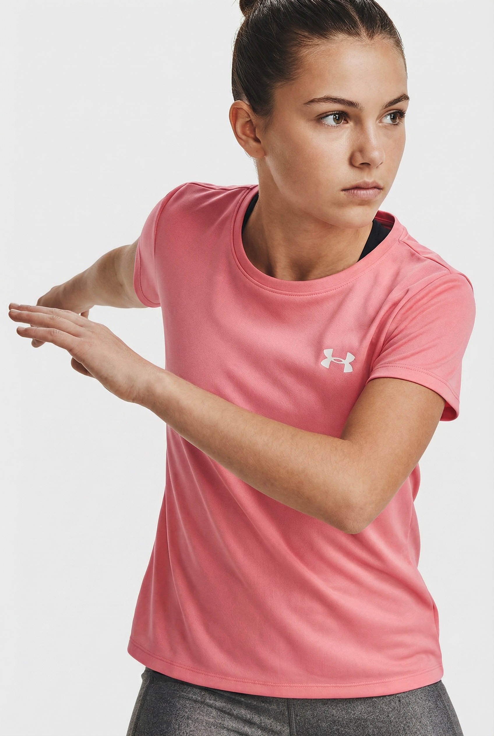 Under Armour "UA Tech SSC" leichtes Trainingsshirt, mit Rundhalsausschnitt, ohne Verschluss