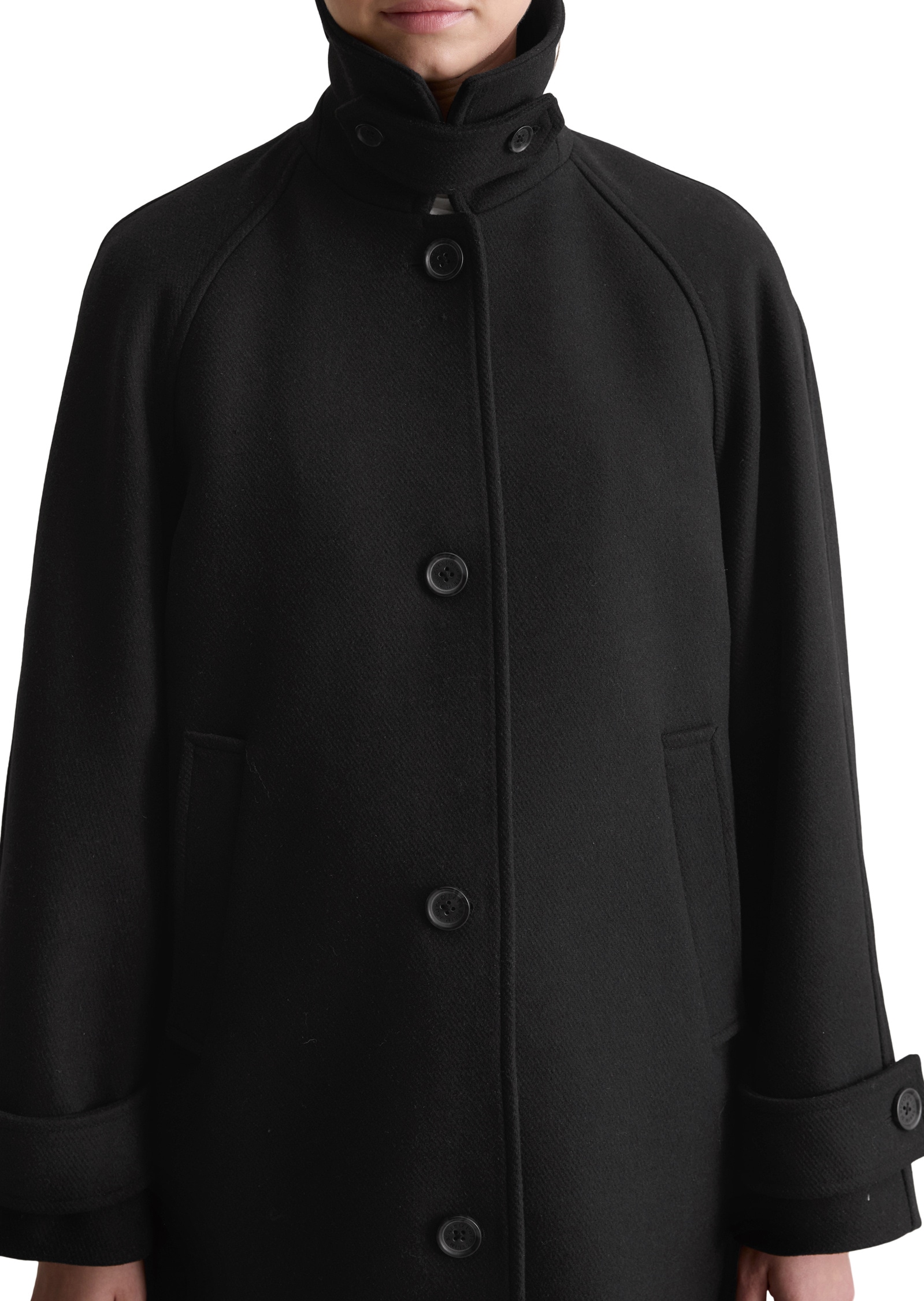 Marc O'Polo DENIM Kurzmantel »mit recycelter Wolle«