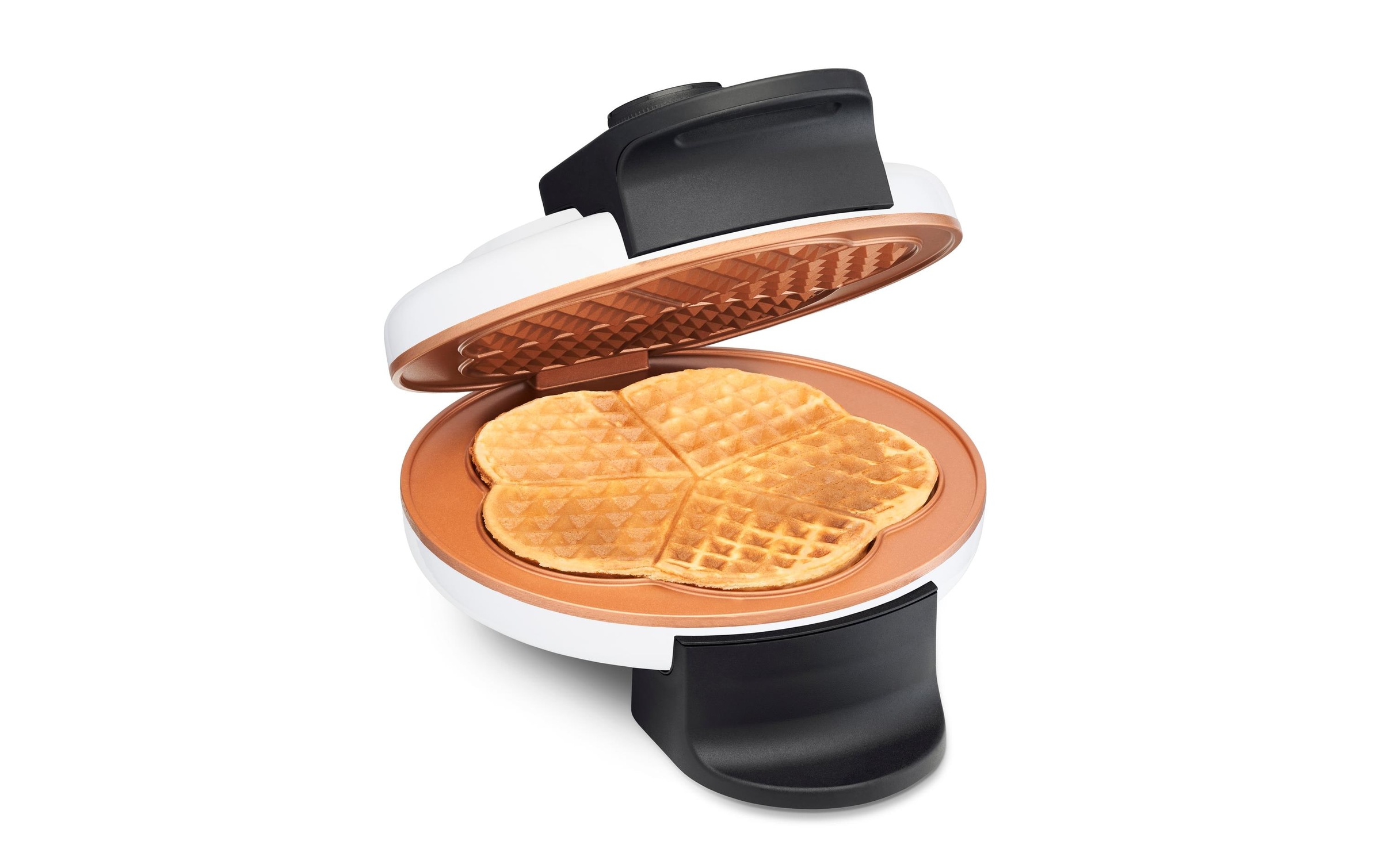 Trisa Waffeleisen »Retro Waffles Bronze/Weiss« 800 W