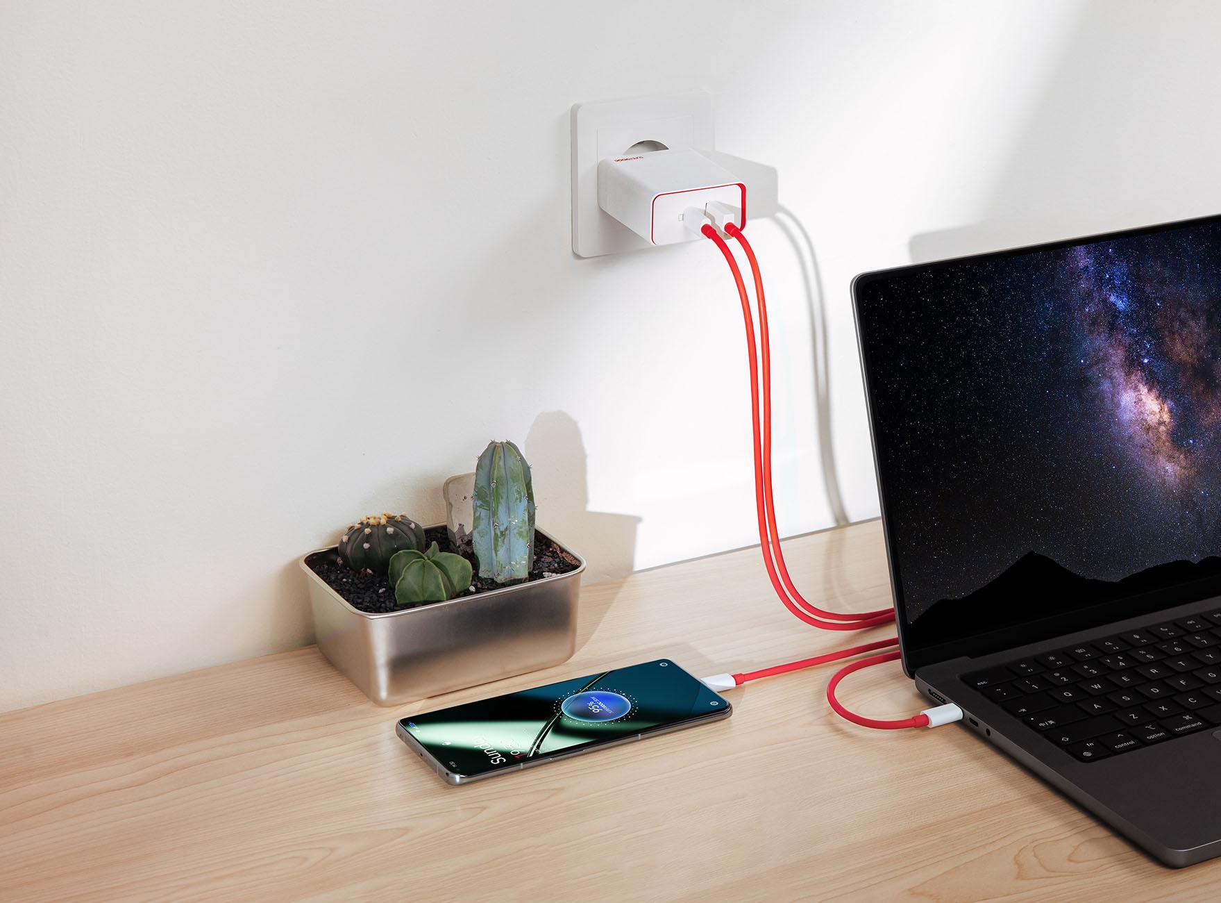 OnePlus Smartphone-Ladegerät »SUPERVOOC 120W Dual Ports GaN Power Adapter Kit«