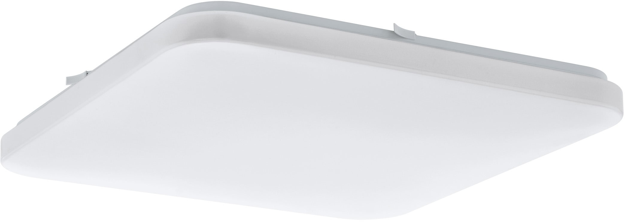 EGLO Deckenleuchte FRANIA, LED-Board, warmweiß, weiß / L43 x H7 x B43 cm / inkl. 1 x LED-Platine (je 33,5W, 3900lm, 3000K) - Deckenlampe - Schlafzimmerlampe - Büroleuchte - Lampe - Schlafzimmer - Flurlampe - Küchenlampe