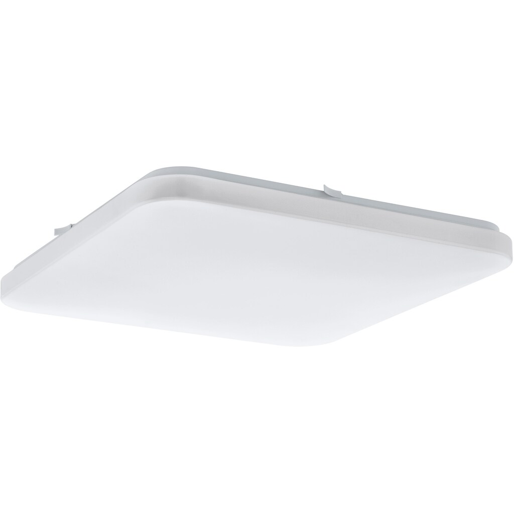 EGLO Deckenleuchte »FRANIA«, LED-Board, warmweiß, weiß / L43 x H7 x B43 cm / inkl. 1 x LED-Platine (je 33,5W, 3900lm, 3000K) - Deckenlampe - Schlafzimmerlampe - Büroleuchte - Lampe - Schlafzimmer - Flurlampe - Küchenlampe