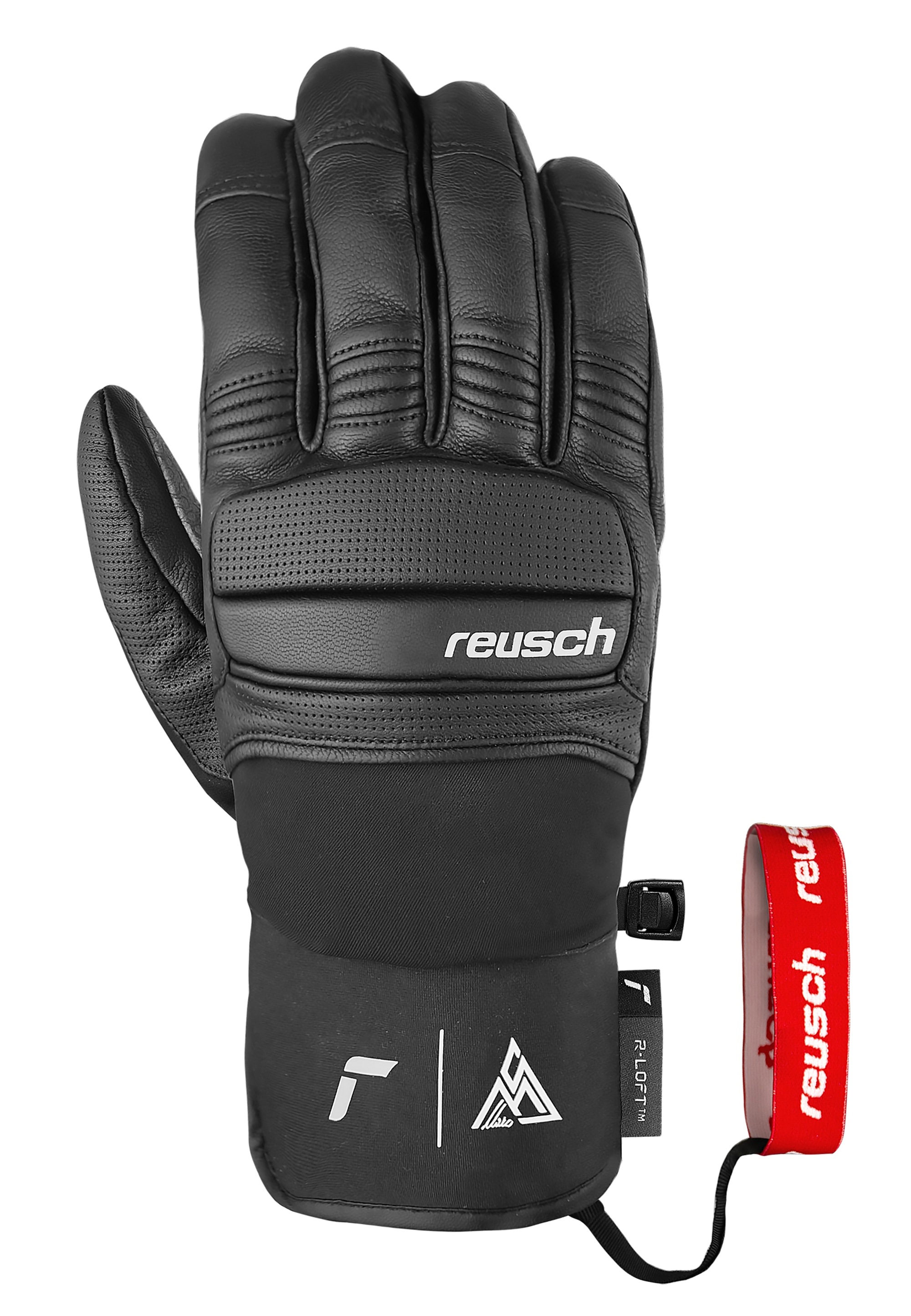 Reusch Skihandschuhe "Marco Schwarz" mit winddichter und atmungsaktiver Eig günstig online kaufen