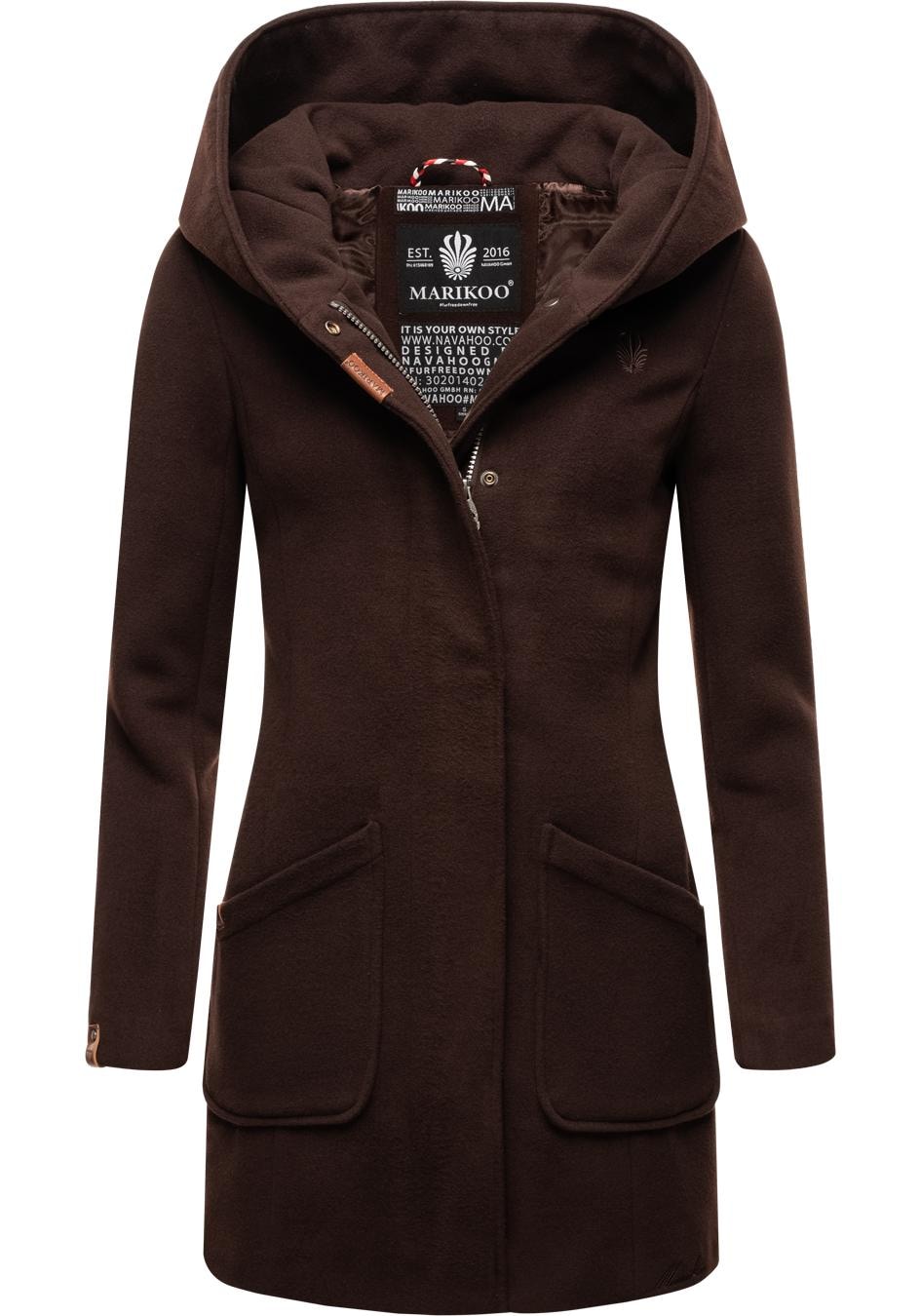 Wintermantel »Maikoo«, hochwertiger Mantel mit großer Kapuze