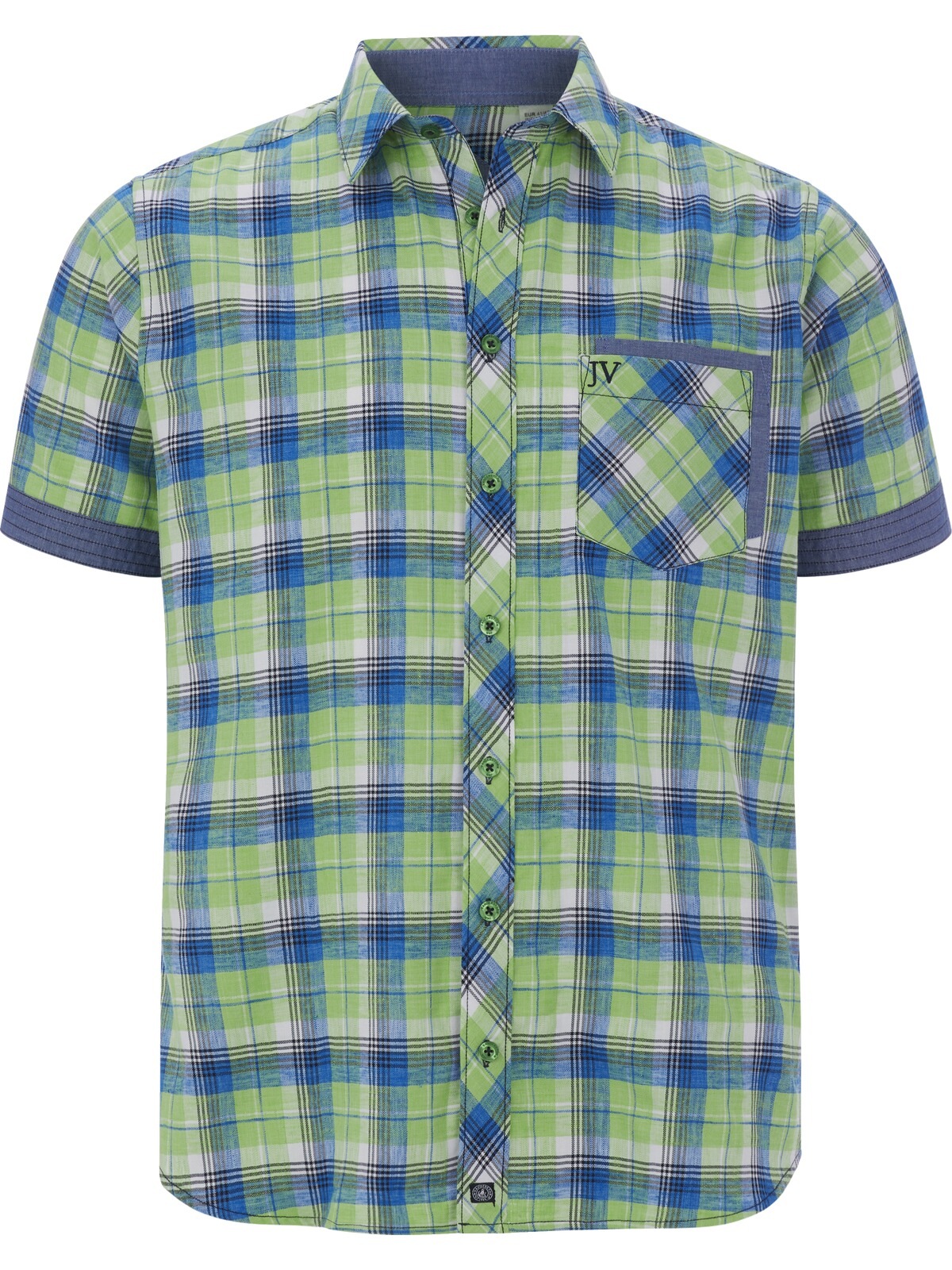 Jan Vanderstorm Kurzarmhemd "Kurzarmhemd HAAKER" 1 Stk. günstig online kaufen