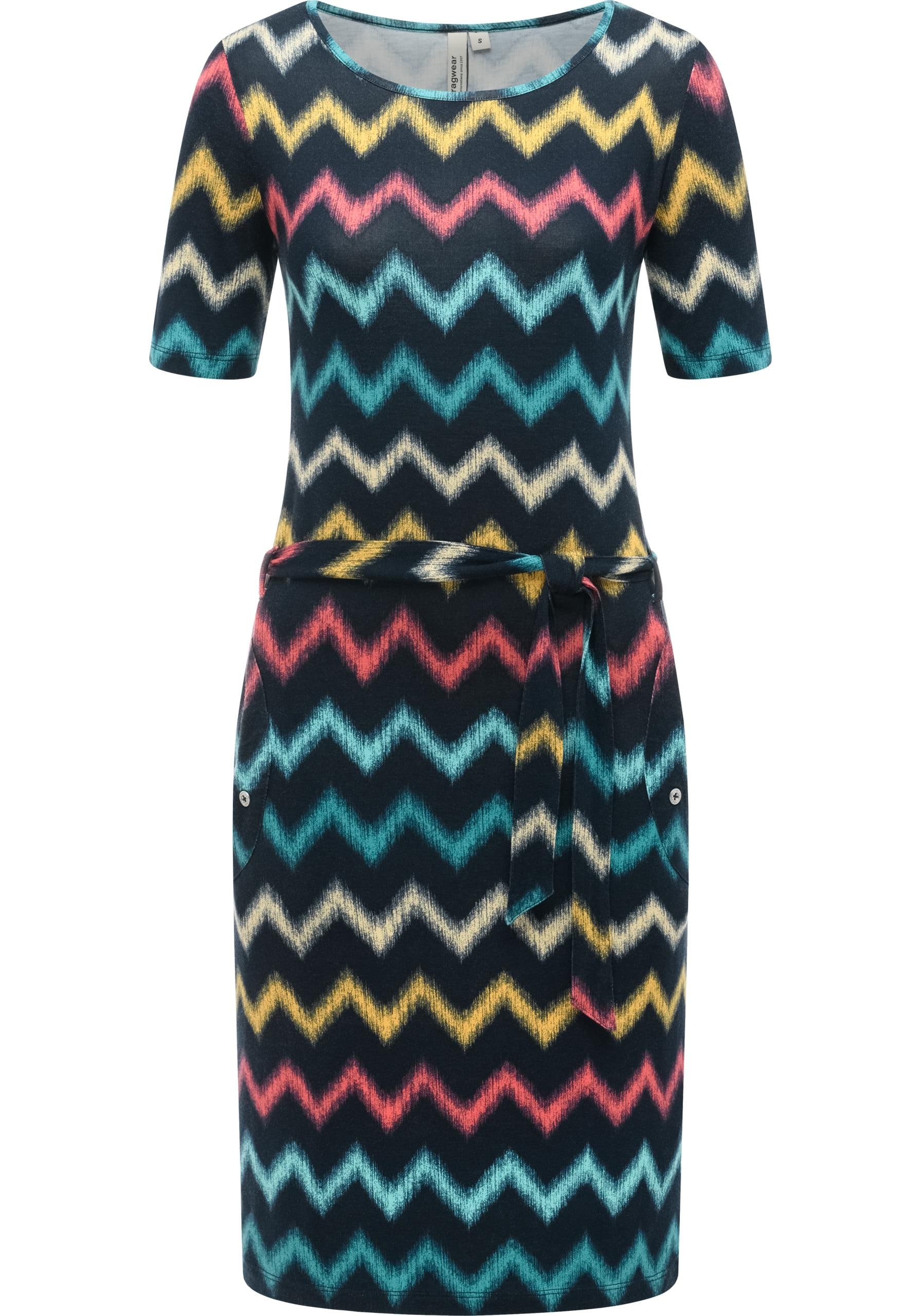 Ragwear Sommerkleid "Taggiana Print YOUMODO" Eingrifftaschen Damen Midiklei günstig online kaufen