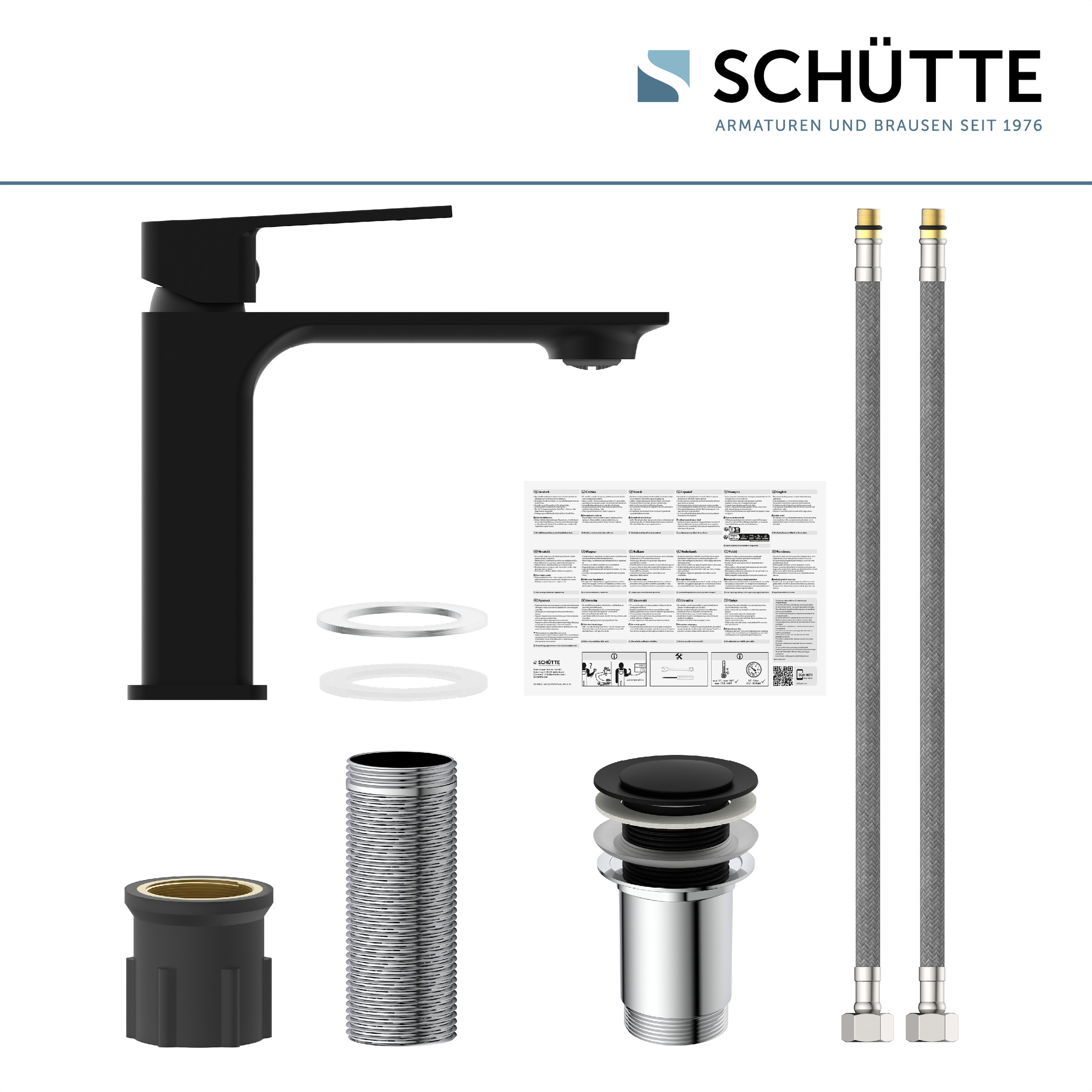 Schütte Waschtischarmatur »SAN DIEGO« Hochdruck Armatur Bad, Waschtischarmatur, Wasserhahn