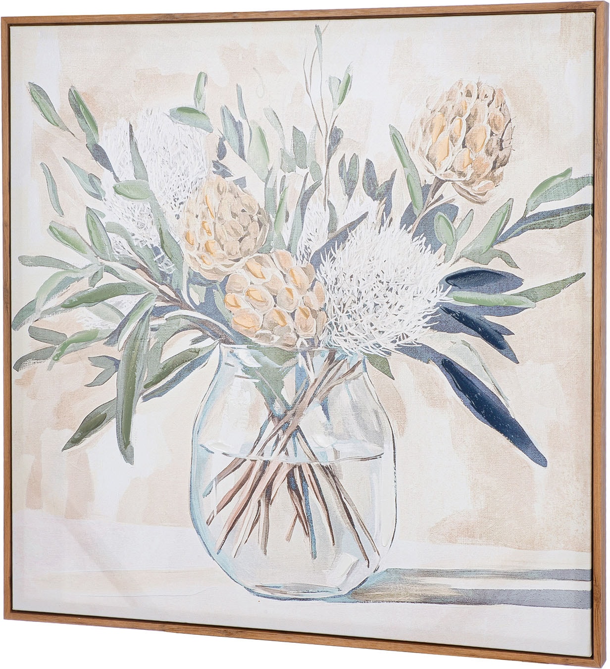 GILDE Leinwandbild »Bild quadratisch Famoso« 1 Stk. tlg.