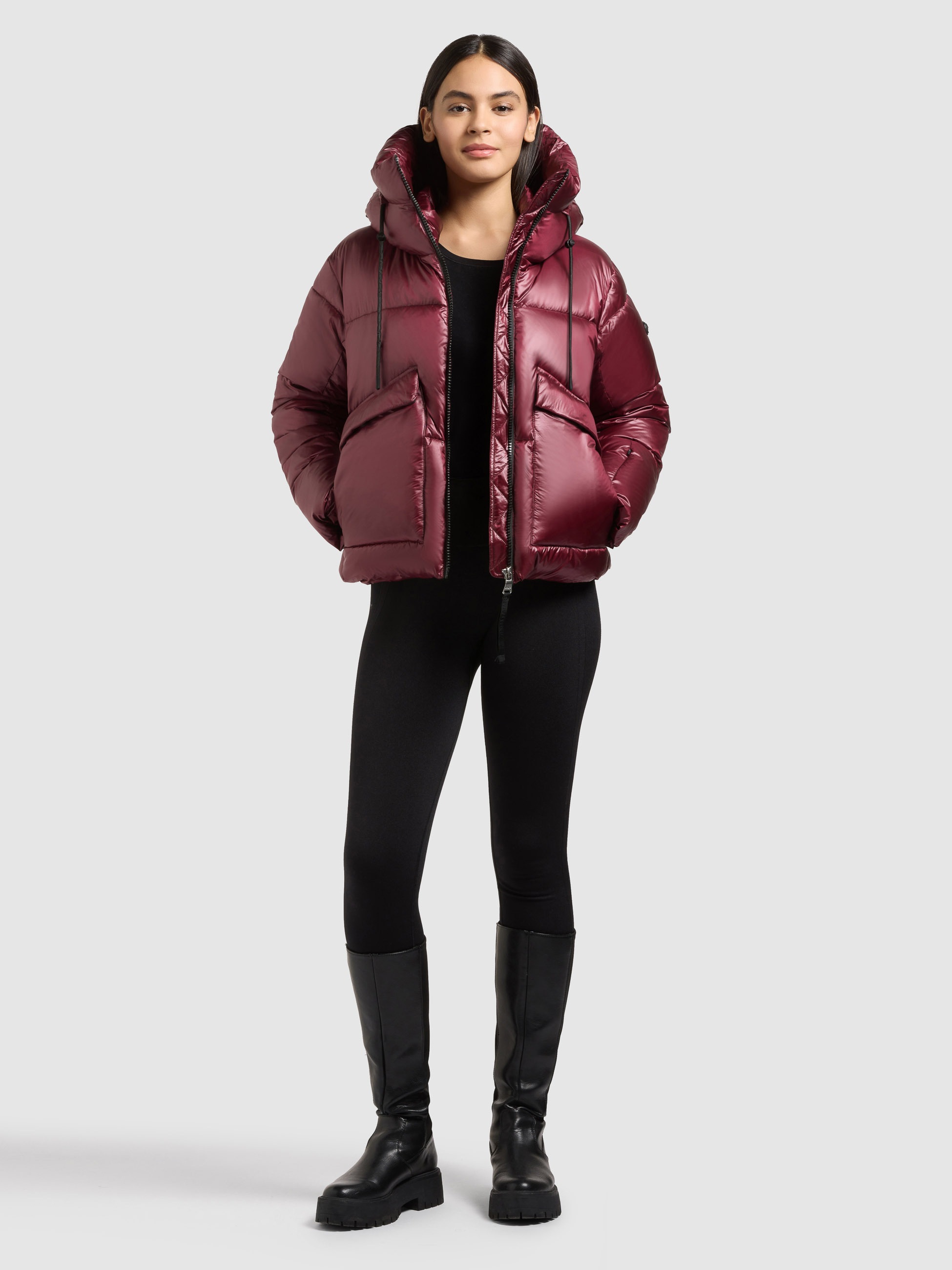 khujo Steppjacke »TREY« mit Kapuze