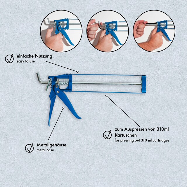 A.S. Création Kartuschenpistole, für Kartuschen mit bis zu 310 ml Inhalt  online kaufen | BAUR