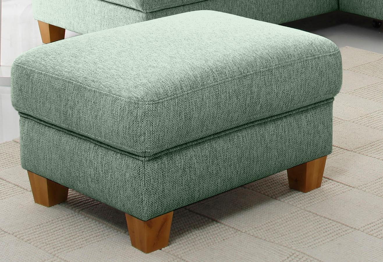OTTO home Hocker "Borkum; B: 75cm, Federkern-Polsterung, vielseitig nutzbar" mit Federkern