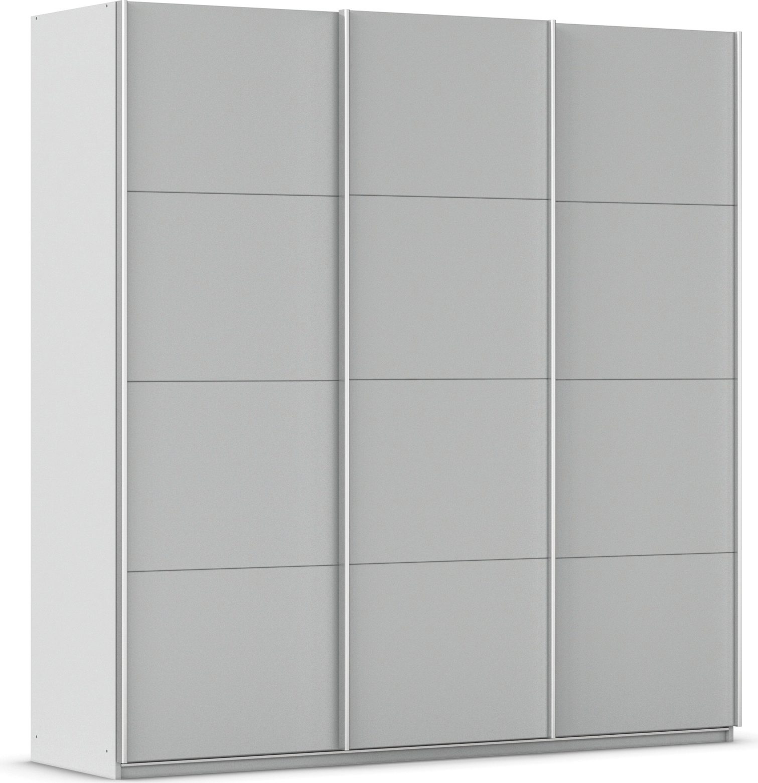 OTTO home Schwebetürenschrank "Kleiderschrank Schrank Garderobe AGORDO mit Dekor- oder Hochglanzfront" Breiten 203/271/315/360 cm in drei Griff-Farben - NEU: Farbe SCHWARZ, in 4 Breiten und 2 Höhen MADE IN GERMANY