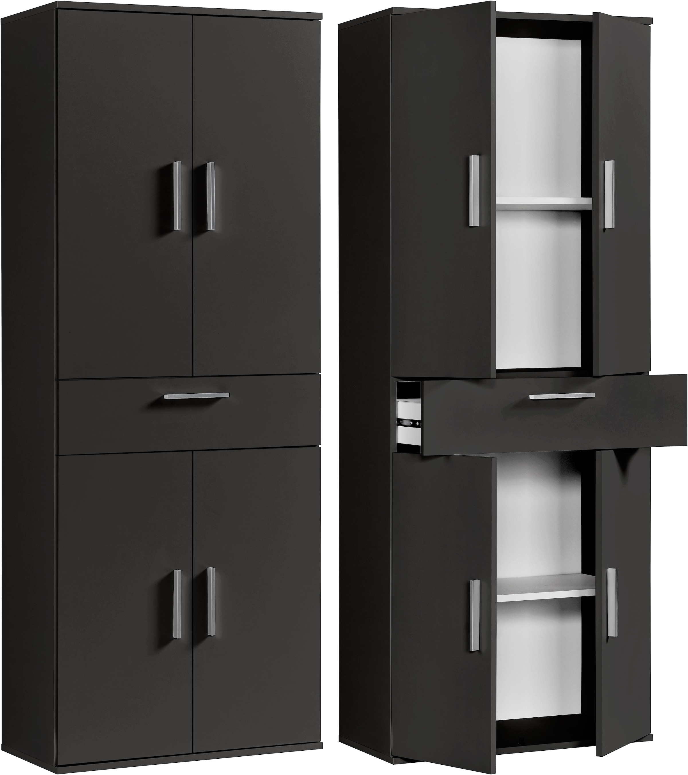 Procontour Mehrzweckschrank »Schrank Clara BESTSELLER!«, (OTTOs Choice), Höhe 167cm mit variabel verstellbaren Einlegeböden