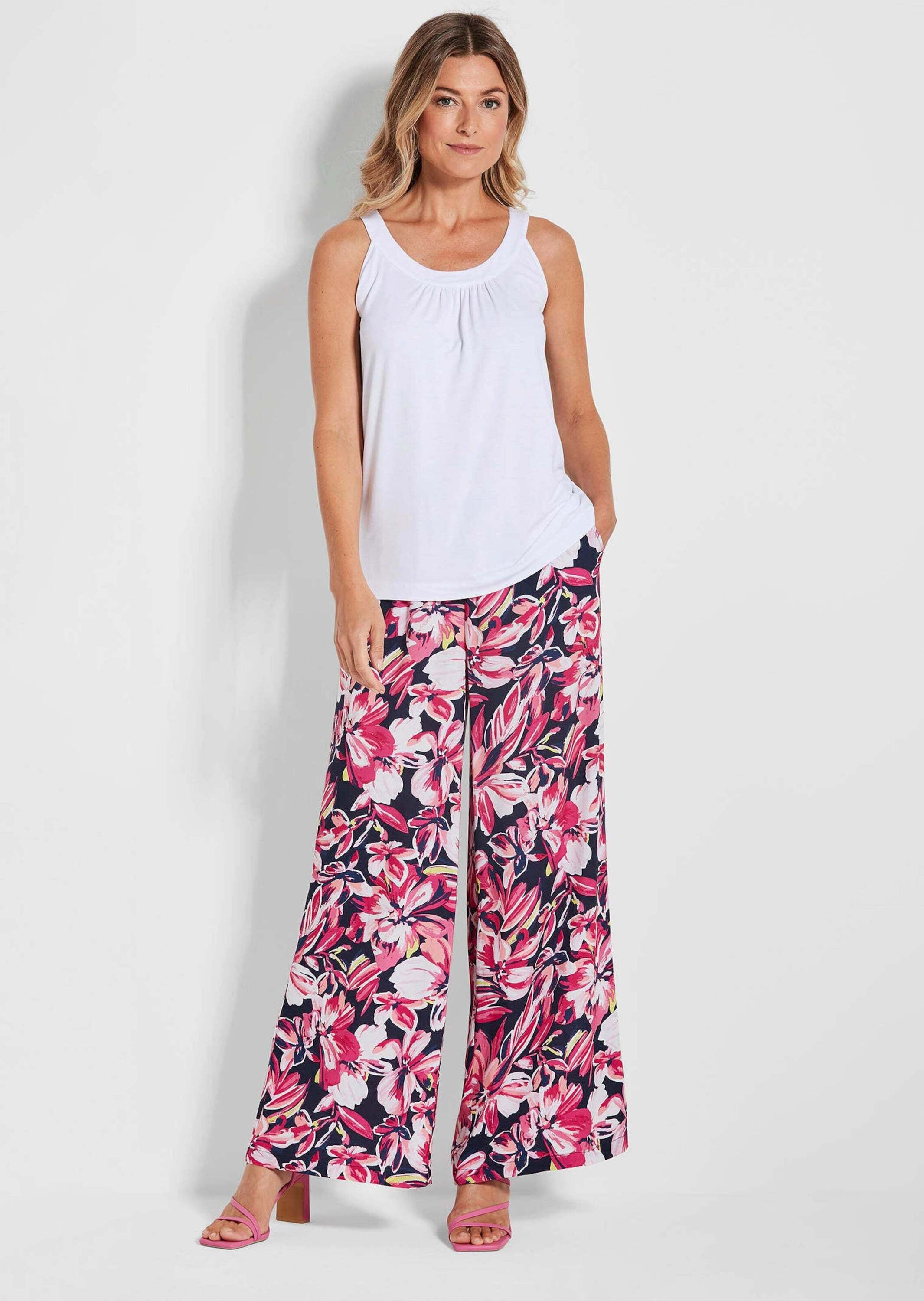 GOLDNER Trägertop »Top figurnah, Jersey, Doppelpack« stretchbequemer Viskosejersey