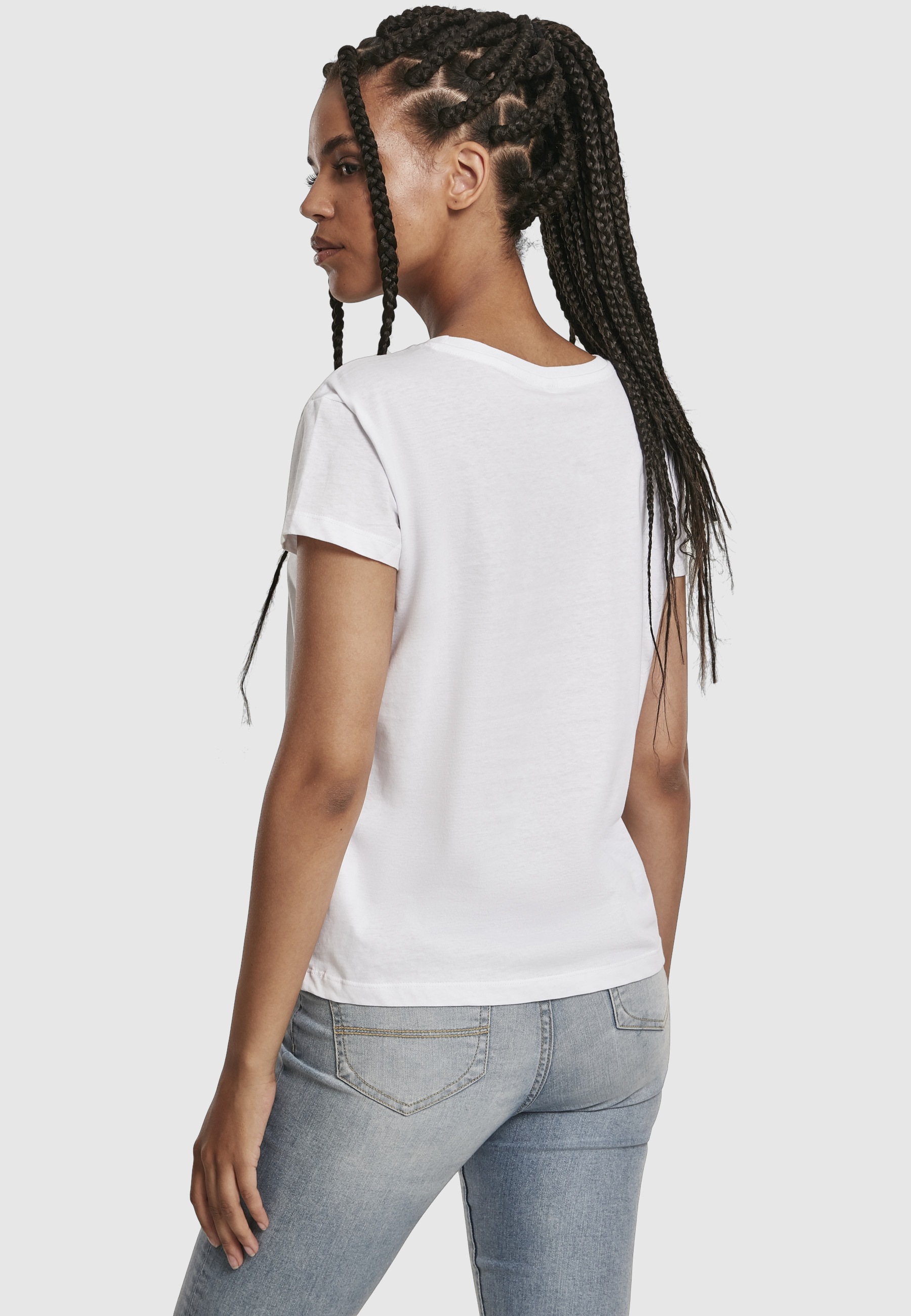 MisterTee T-Shirt »MisterTee Damen Ladies Waiting For Friday Box Tee« 1 Stk.