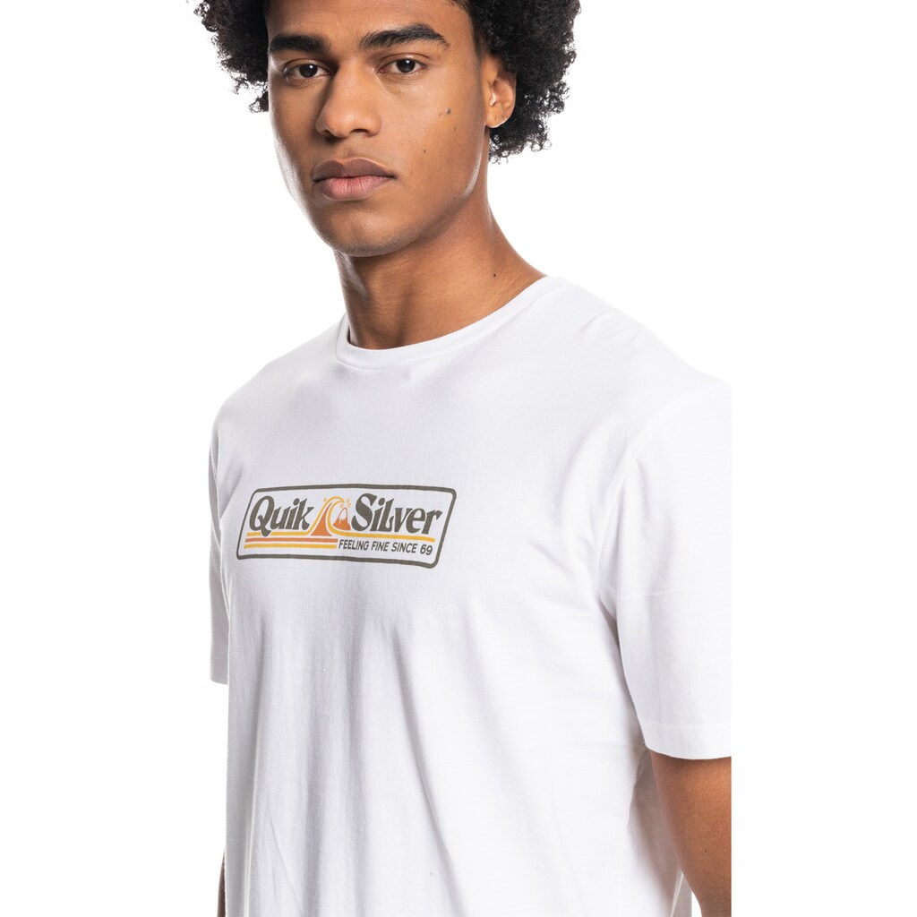 Herrenmode Shirts Quiksilver T-Shirt »Slow Show« weiß Herrenmode Shirts Quiksilver T-Shirt »Slow Show« weiß