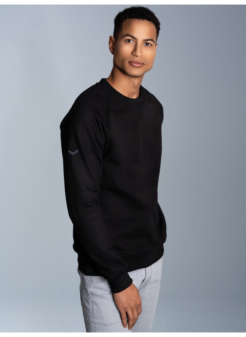 Trigema "TRIGEMA Sweatshirt mit angerauter Innenseite"