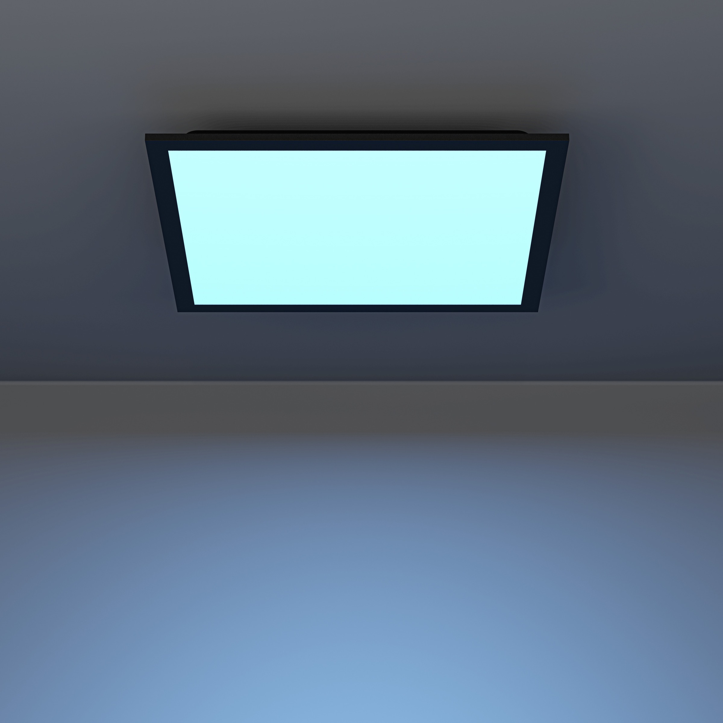 EGLO LED Deckenleuchte »MORADILLO-Z Deckenlampe - Stahl - LED - 19W - IP20« LED-Modul 1 Stk. Kaltweiß | Neutralweiß | RGB | Warmweiß Wohzimmerlampe, Esszimmerlampe, Schlafzimmer, L39,3 x B39,3 x H6,1 cm