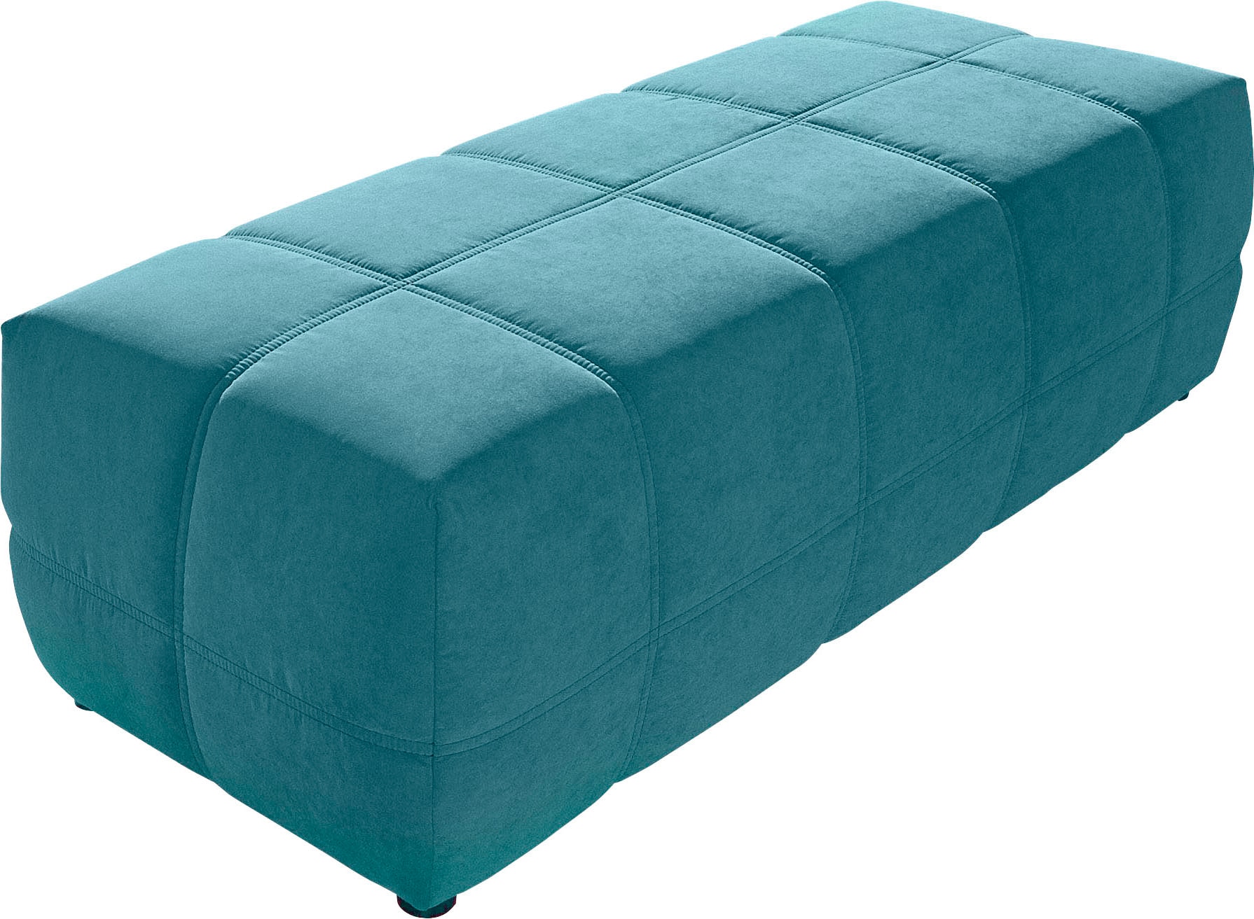 DOMO collection Hocker "BRANDON, komfortabel" große Ausführung passend zu "Brandon", auch in Cord
