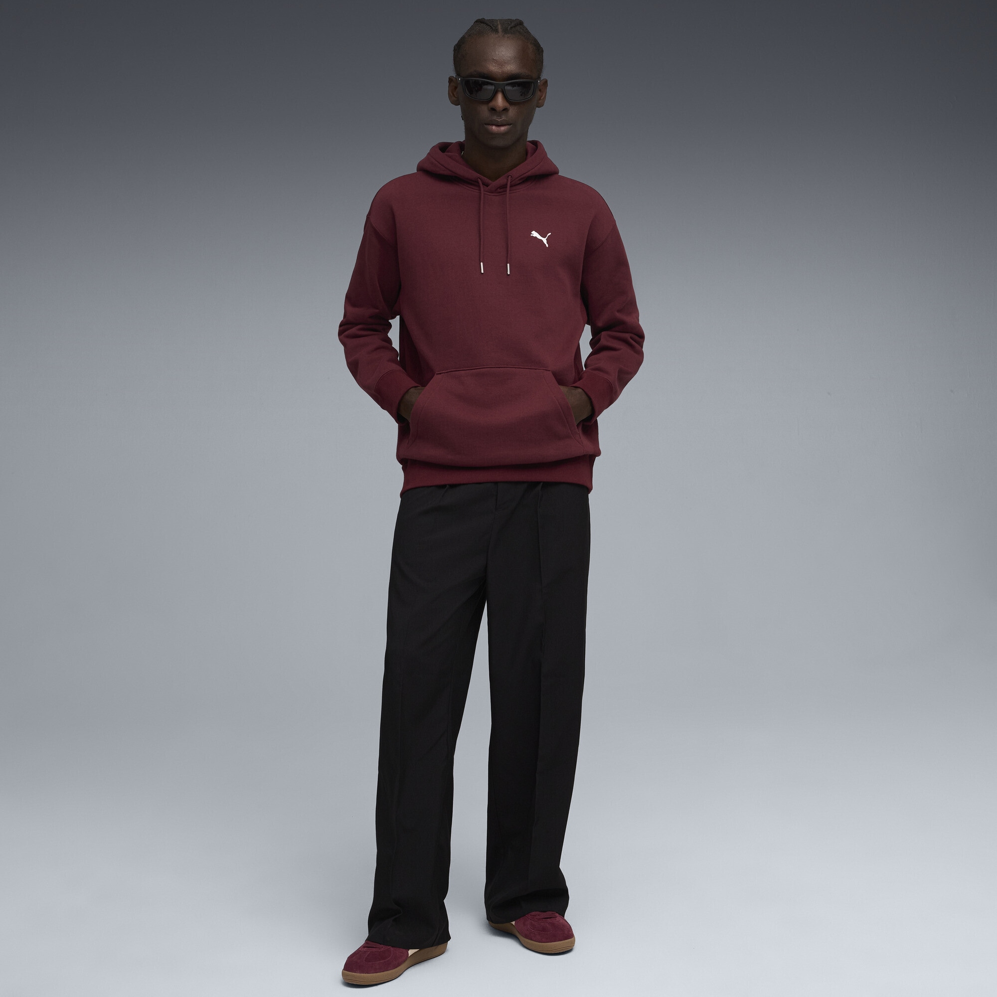 PUMA Hoodie »Wardrobe Essentials Relaxed Fleece Hoodie Herren«