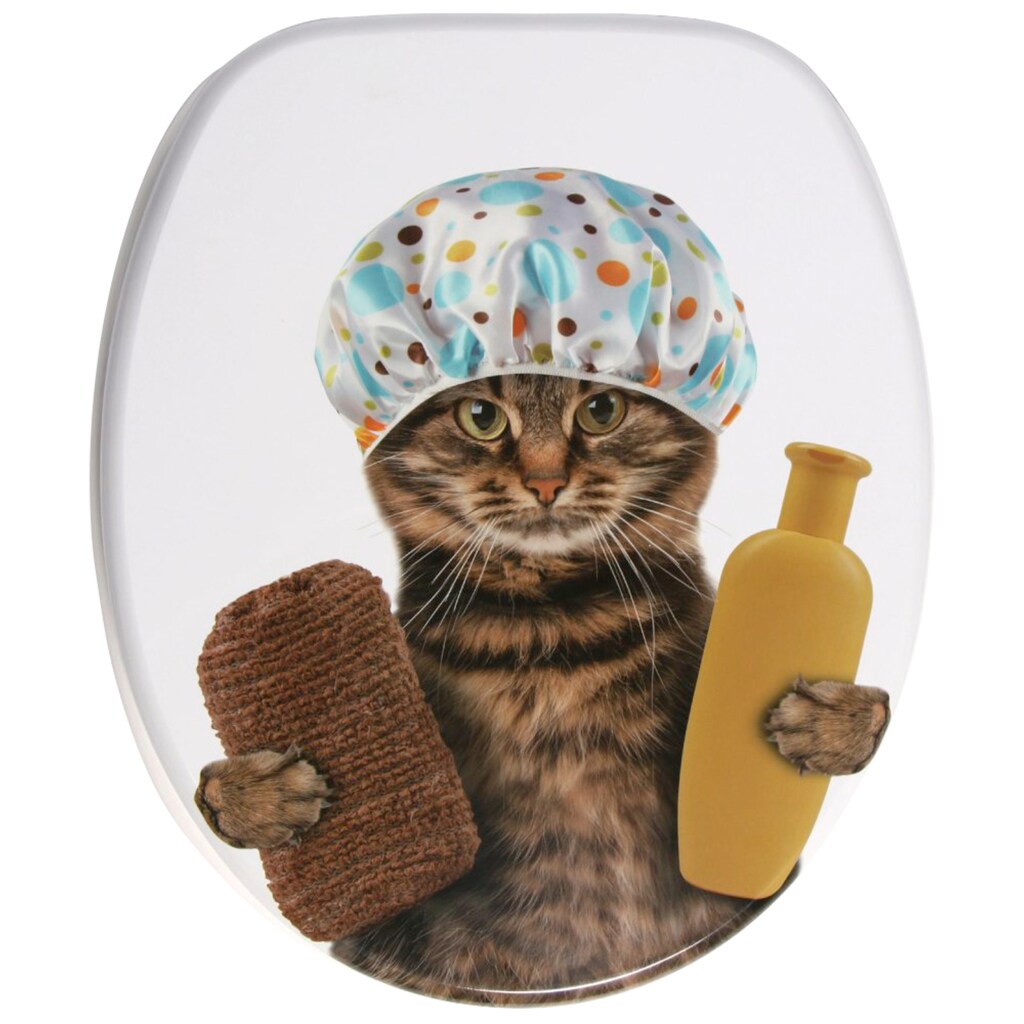 Sanilo Badaccessoire-Set »Shower Cat«, (3 tlg.)