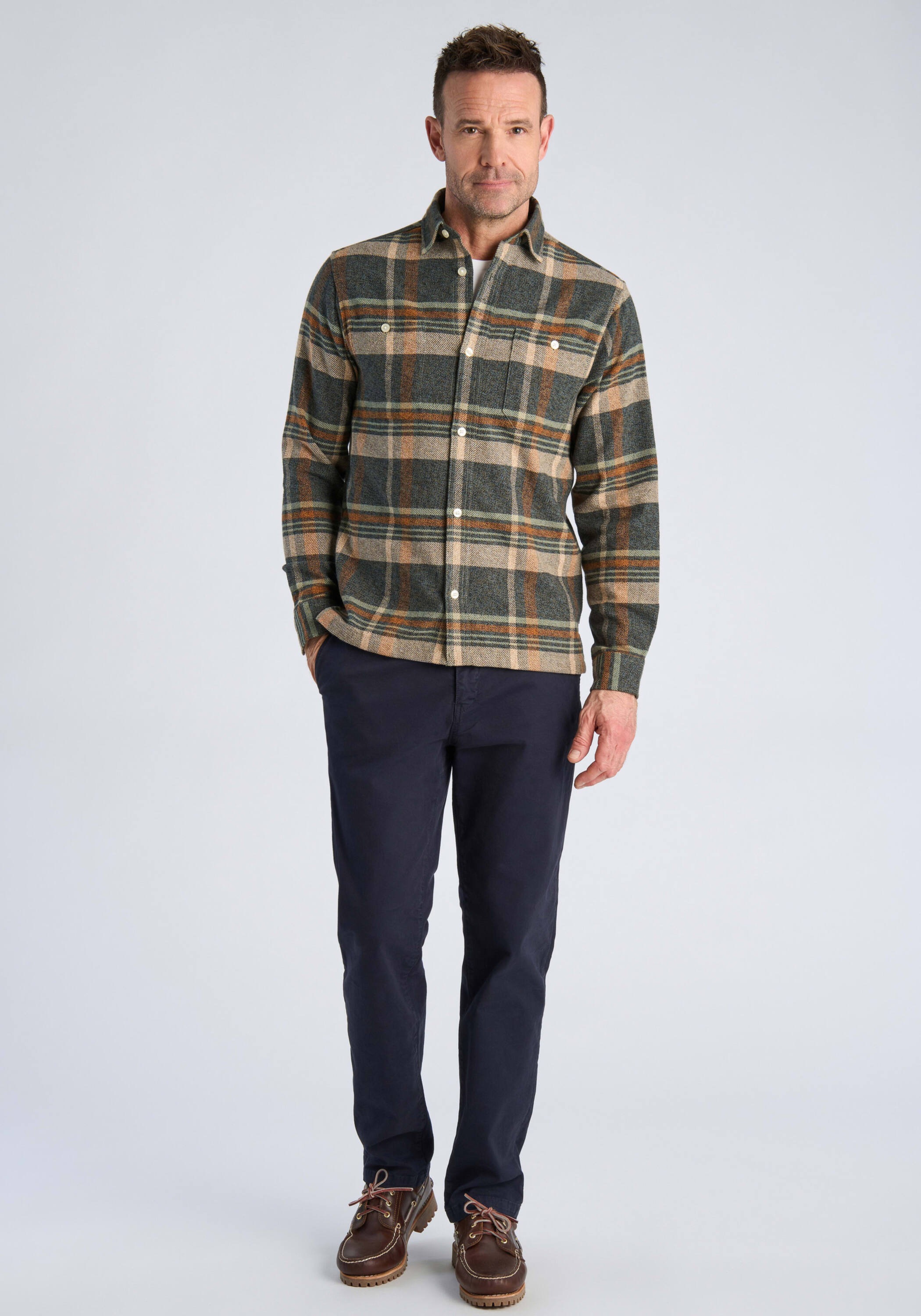 BISON Outdoorhemd »Hemdjacke Regular Fit«
