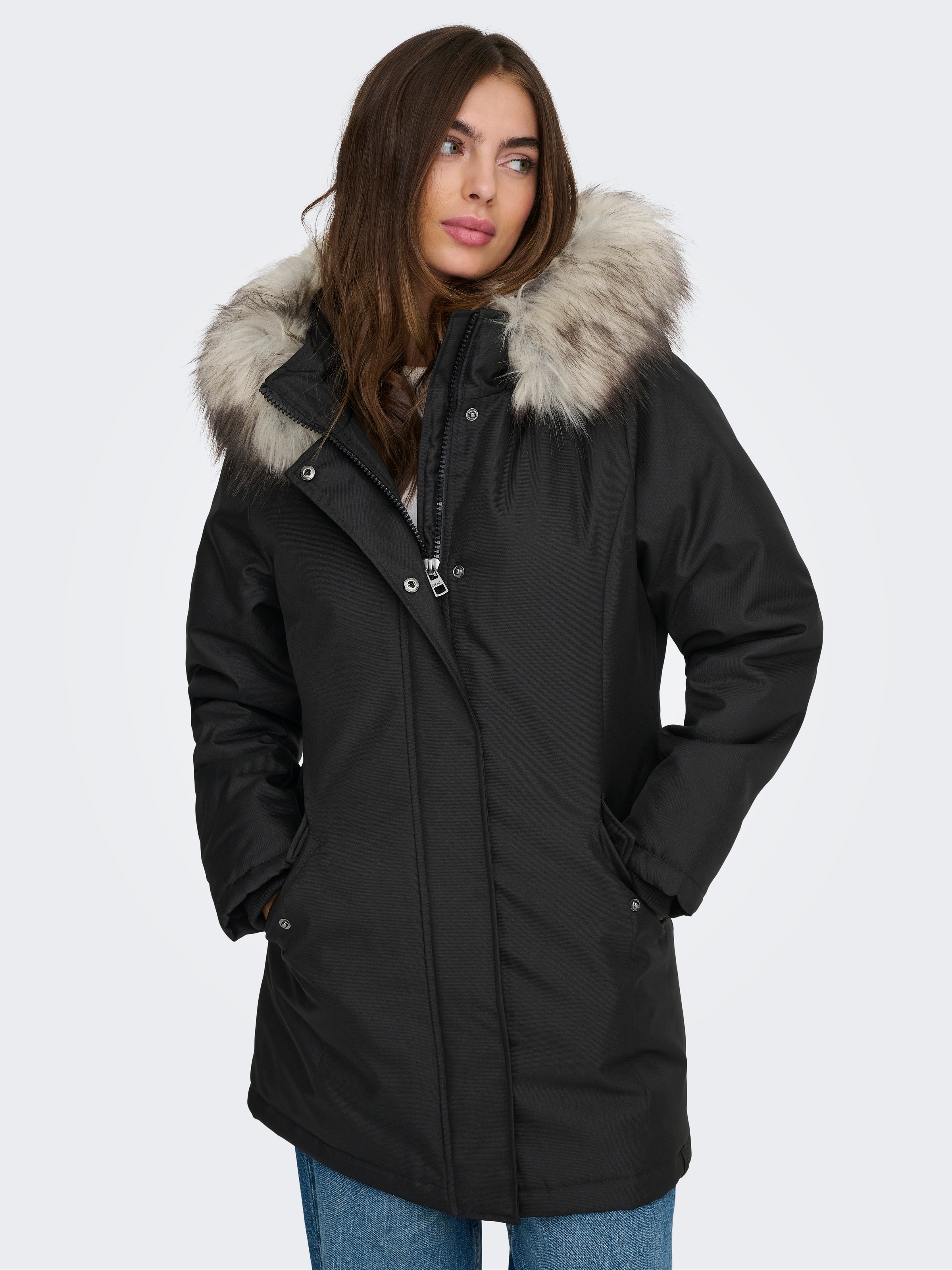 ONLY Parka "ONLNEWKATY PARKA LIFE OTW CC" mit Kapuze günstig online kaufen