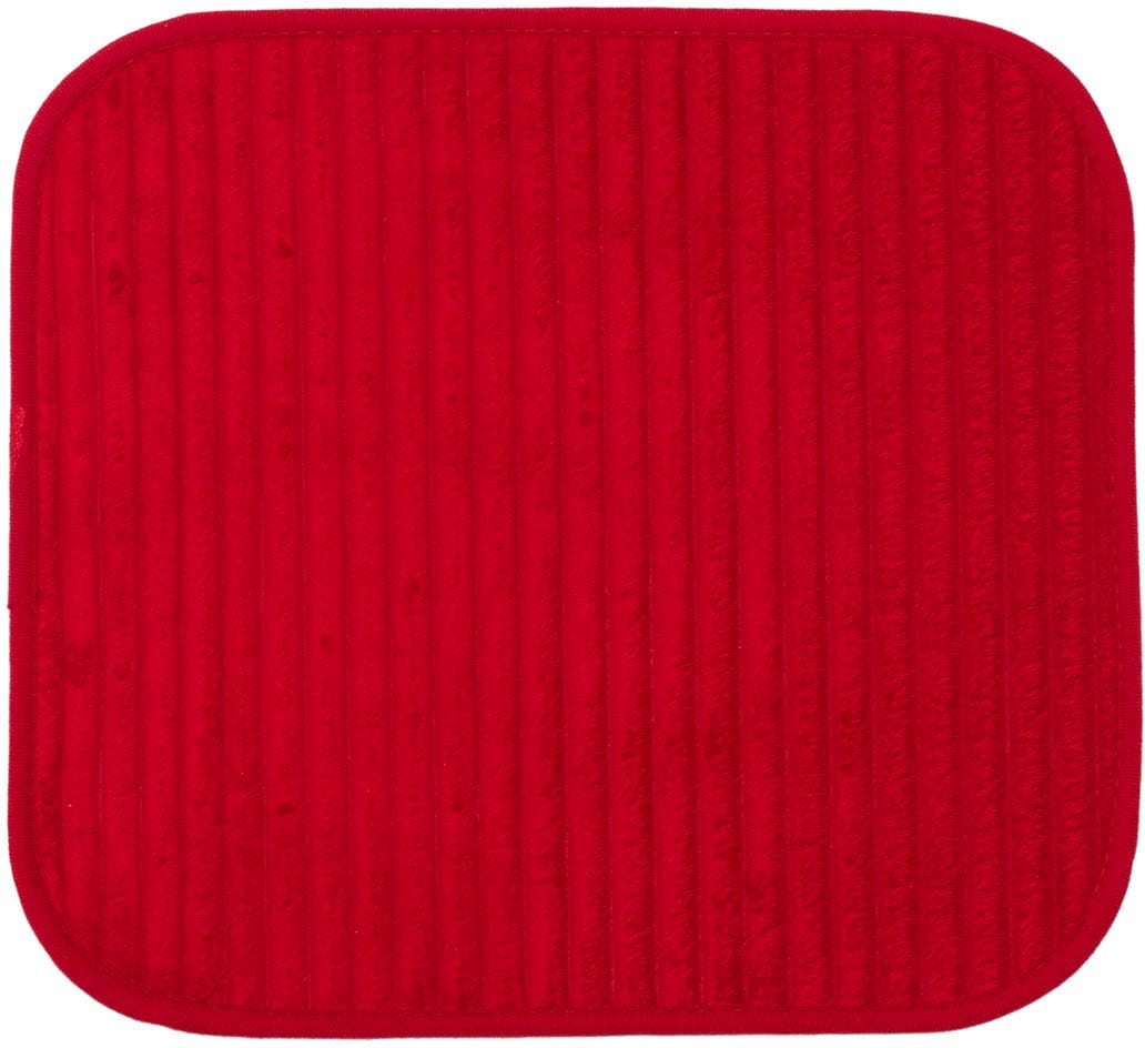 Gözze Badematte »Berlin« Höhe 7 mm rutschhemmend beschichtet fußbodenheizungsgeeignet Badteppich, Uni Farben, Cord Optik, waschbar