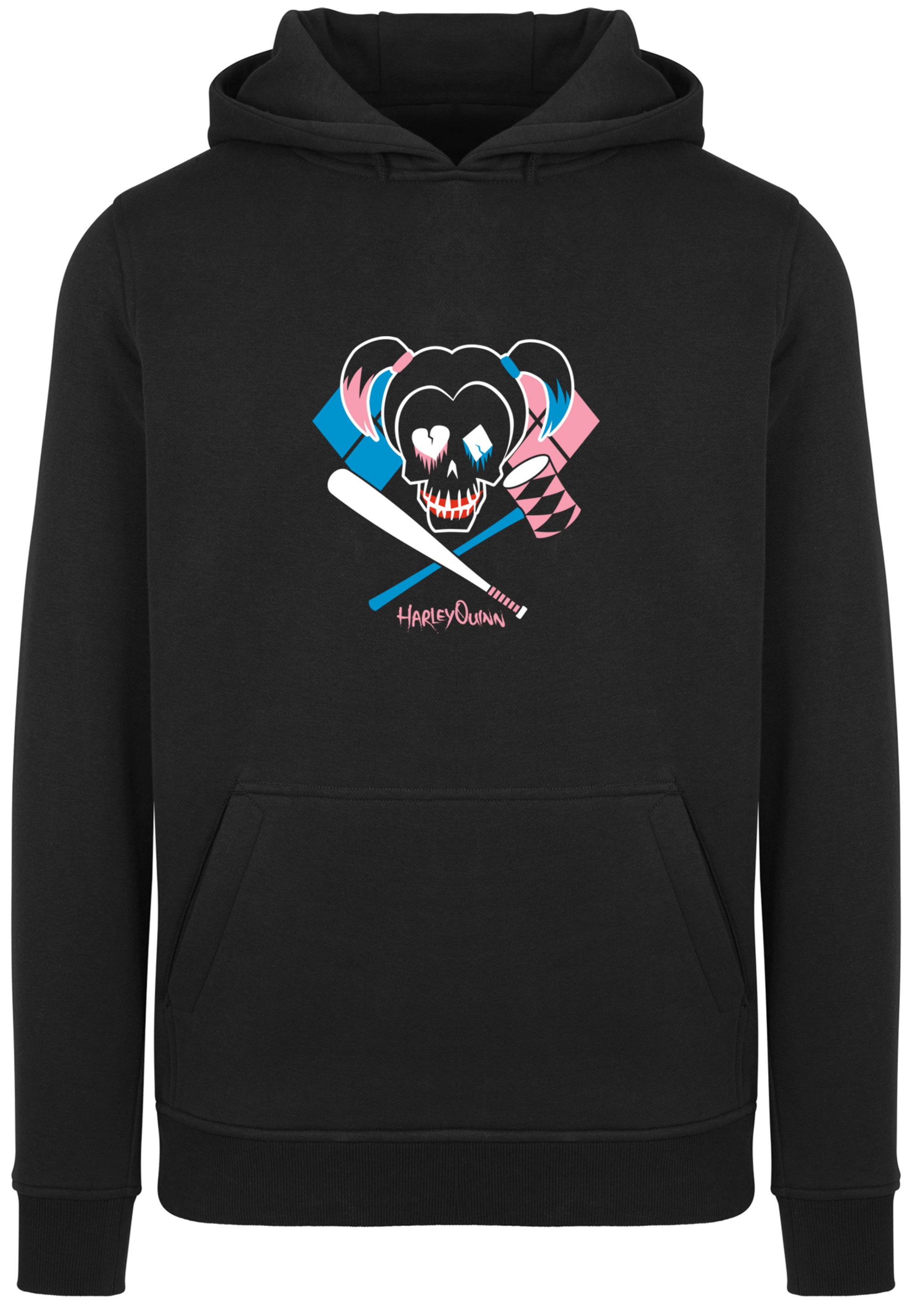 Emblem«, Quinn Hoodie Angabe Harley Keine | »F4NT4STIC Sweatshirt BAUR bestellen Squad Suicide Skull F4NT4STIC ▷