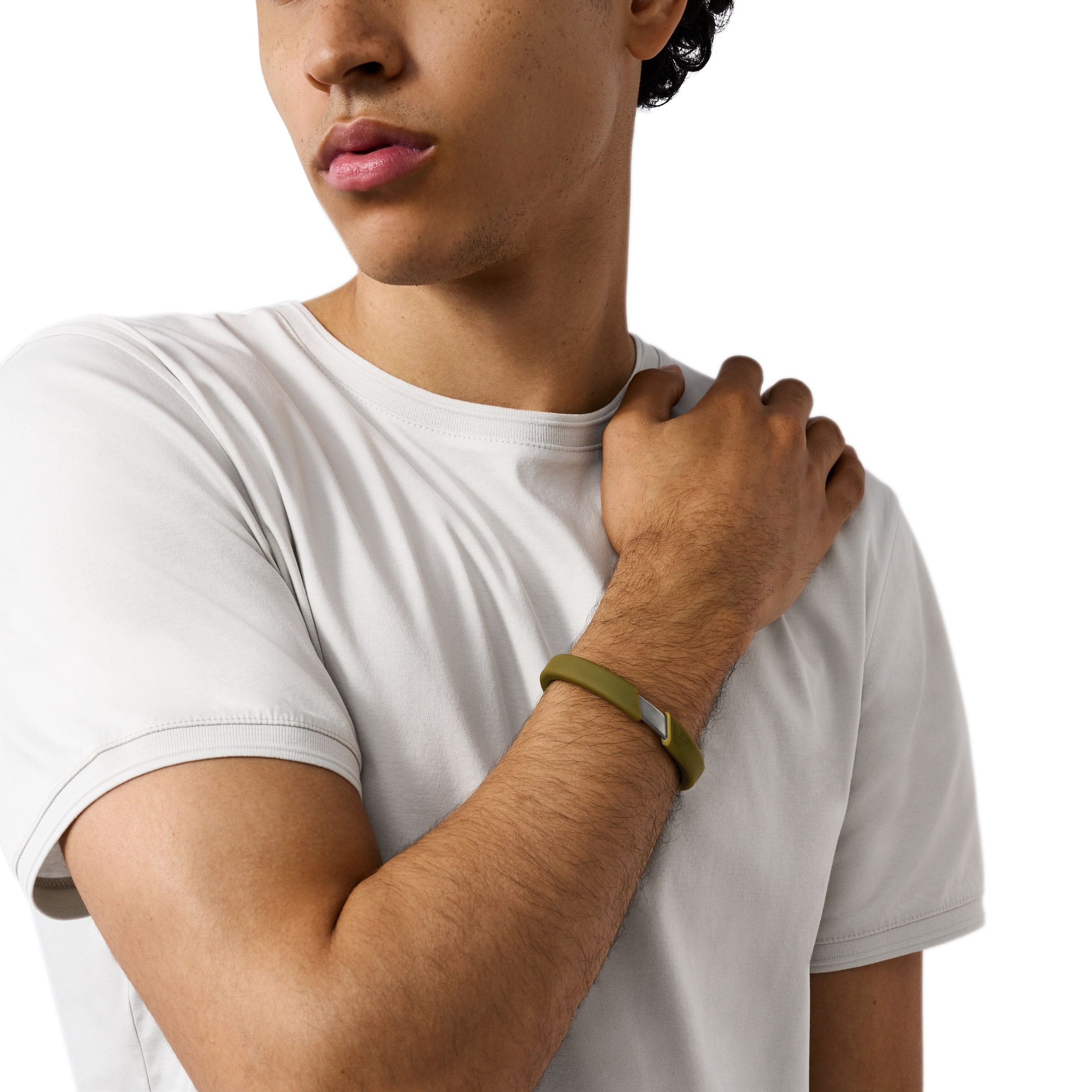 Emporio Armani Armreif »Schmuck Geschenk Edelstahl Silikon, EGS3178040«