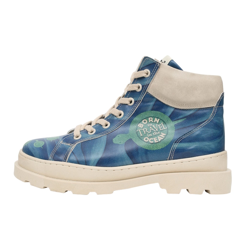 DOGO Winterboots »Born To Travel In The Ocean«