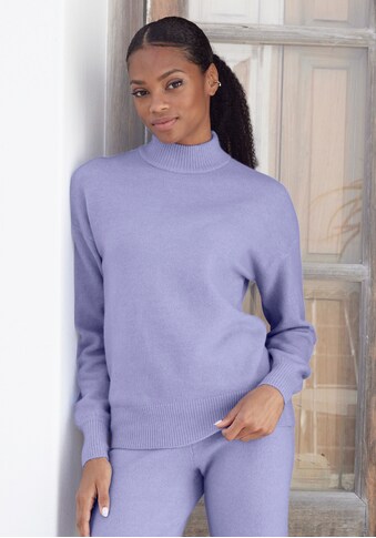 LASCANA Megztinis »-Loungepullover« su Stehkra...