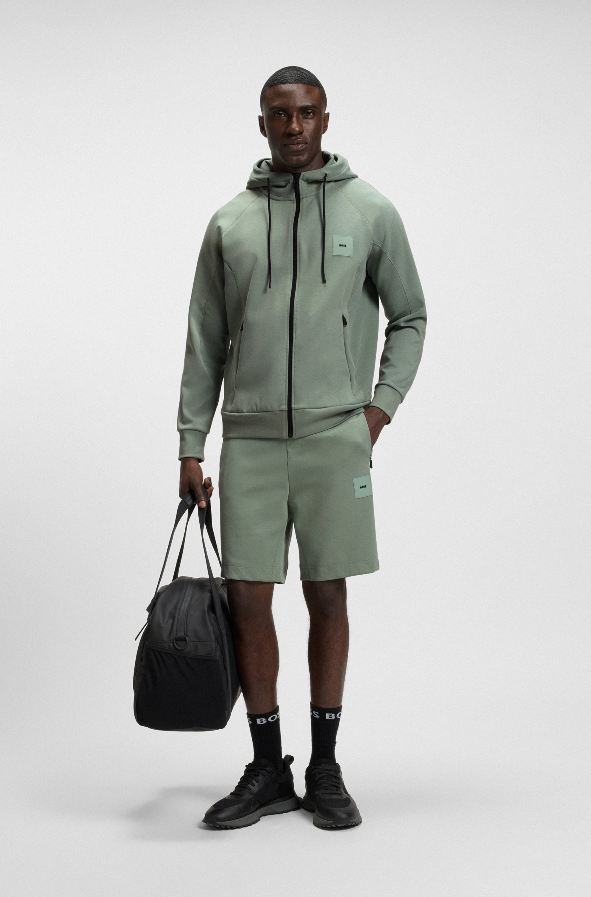 BOSS GREEN Webshorts »Headlo Rib«