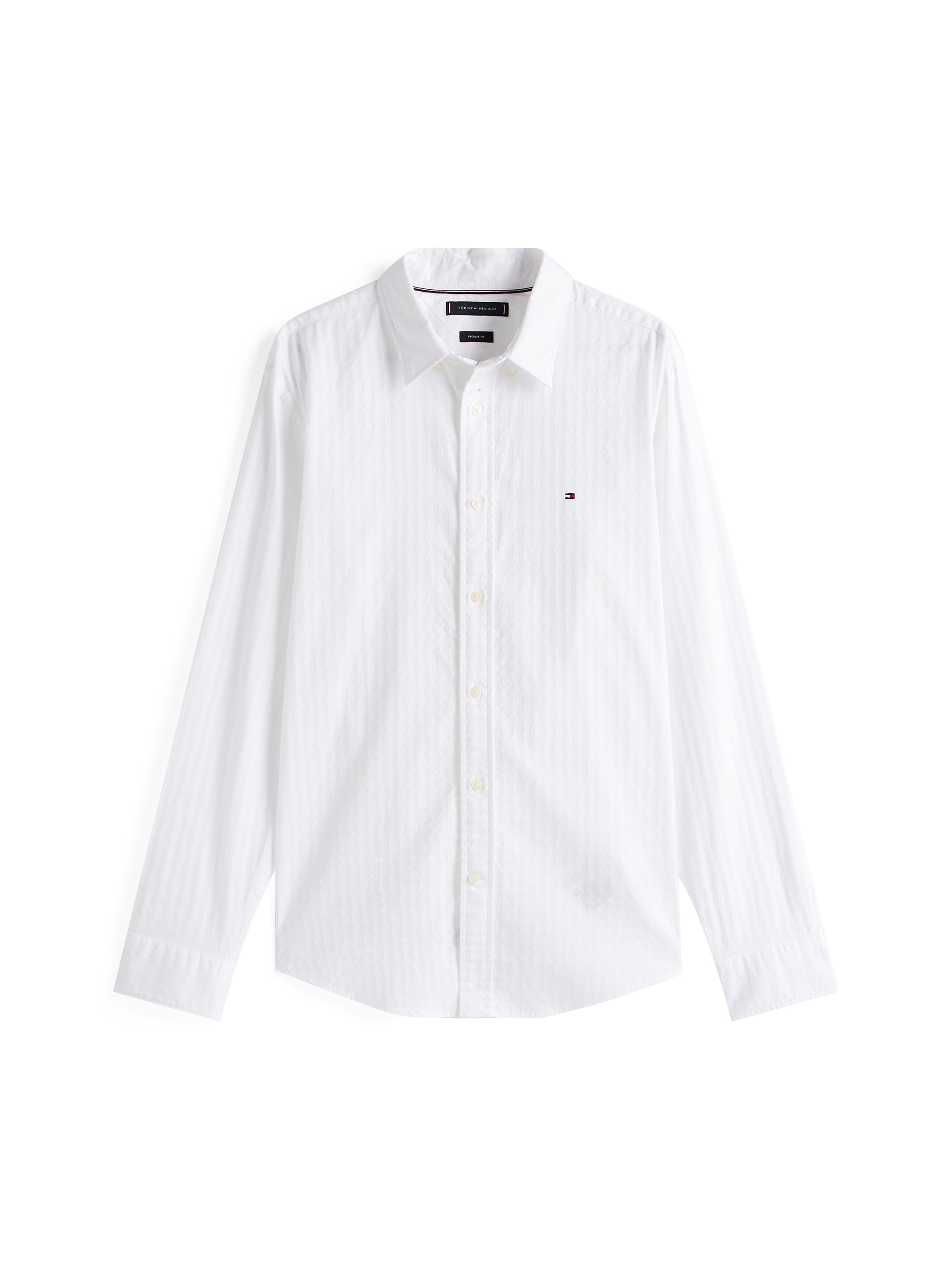 Tommy Hilfiger Langarmhemd »DOBBY STRUCTURE RF SHIRT«