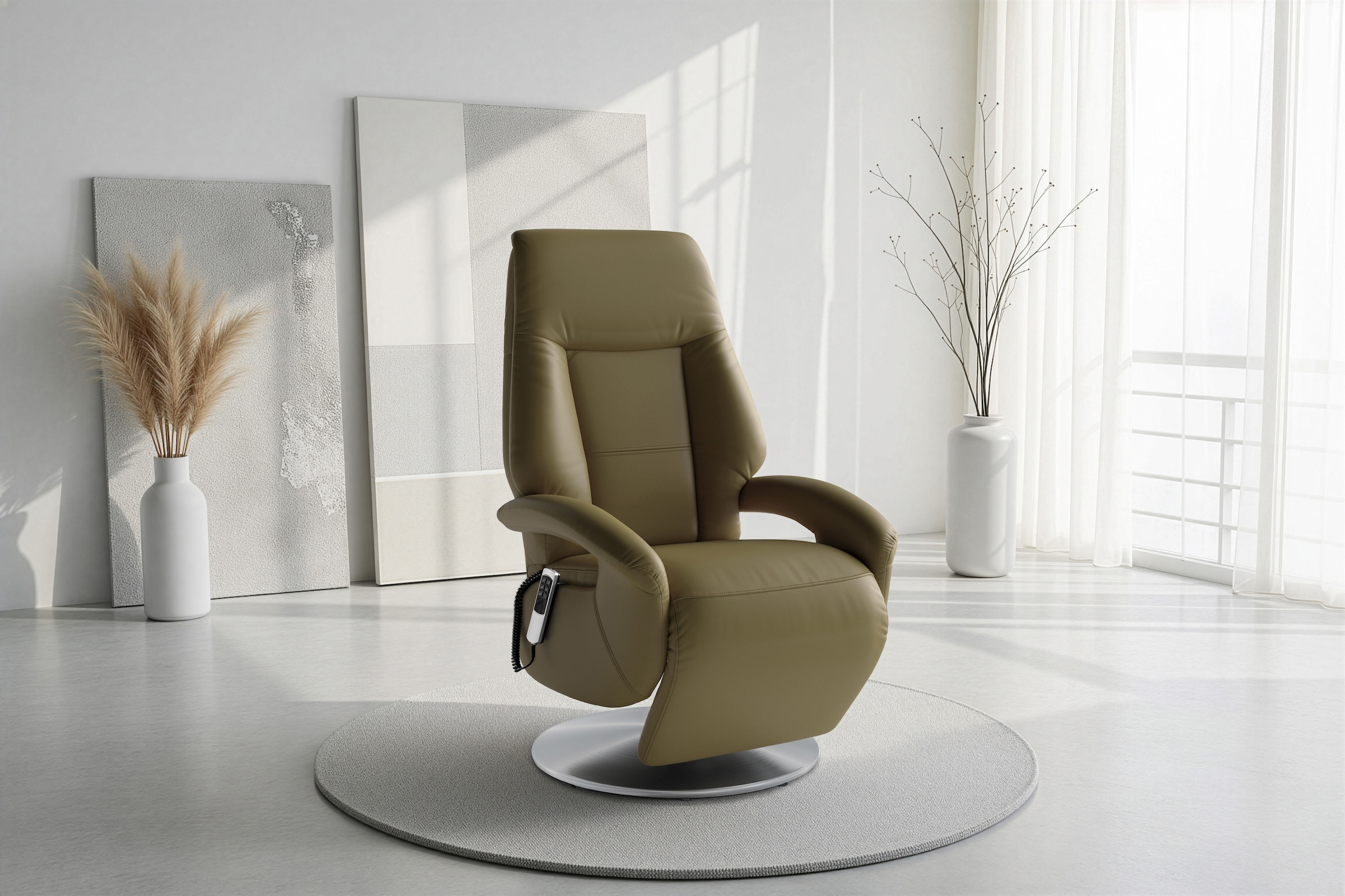 sit&more TV-Sessel "Enjoy" in Grösse S, oder M, oder L, wahlweise mit Motor und Aufstehhilfe