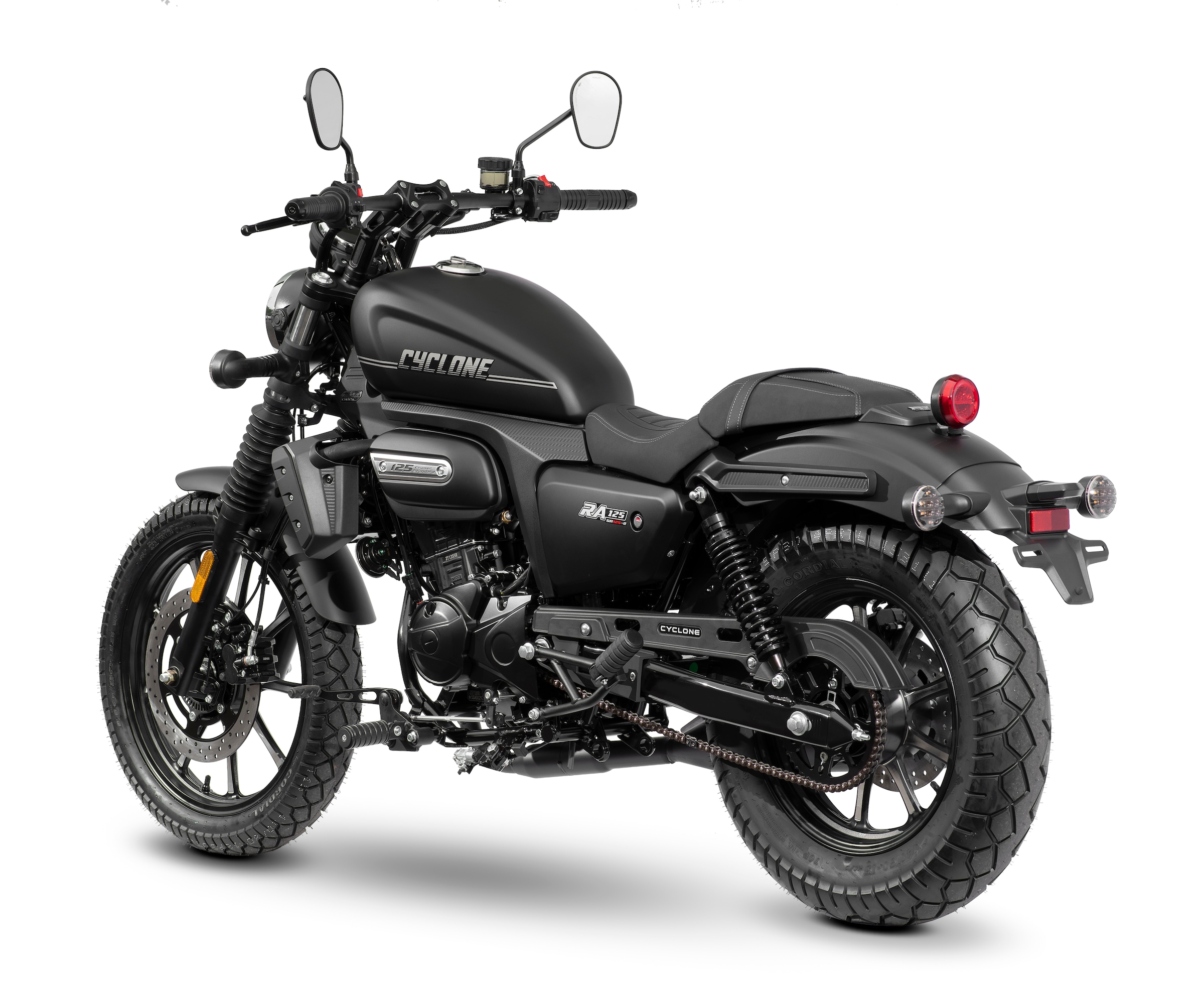 Cyclone Motorrad »RA125 Plus, 125, E5+, Cruiser« 124 cm³ 99 km/h Euro 5+ 15 11 kW, 15 PS, ABS, 125er Chopper, digitales Cockpit