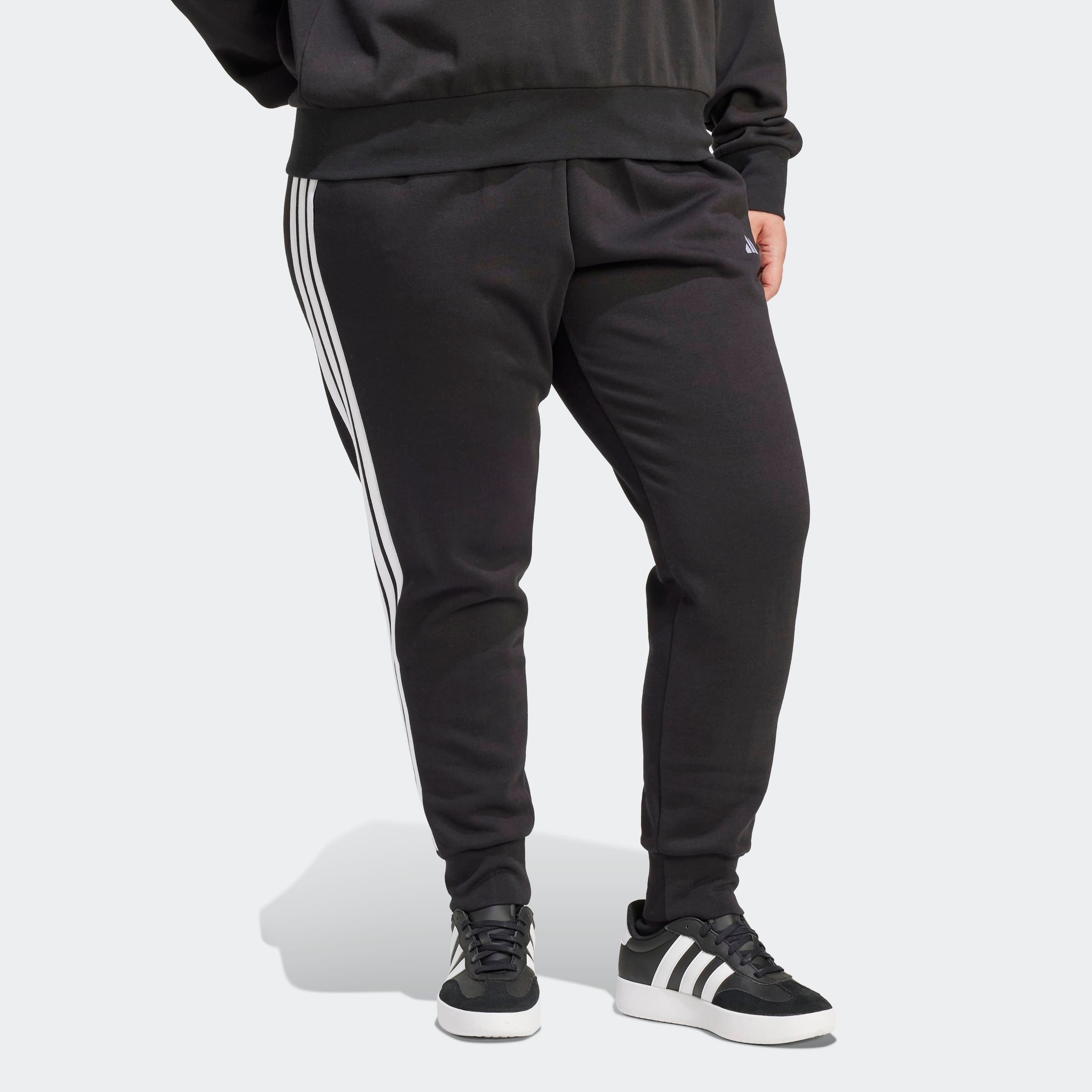 adidas Sportswear Sporthose "ESSENTIALS 3-STREIFEN FLEECE SLIM (GROSSE GRÖS günstig online kaufen