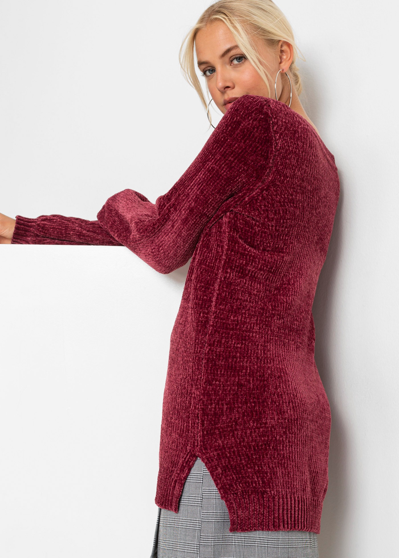 Thumbnail - bonprix Longpullover "Chenille-Longpullover" Chenille-Longpullover