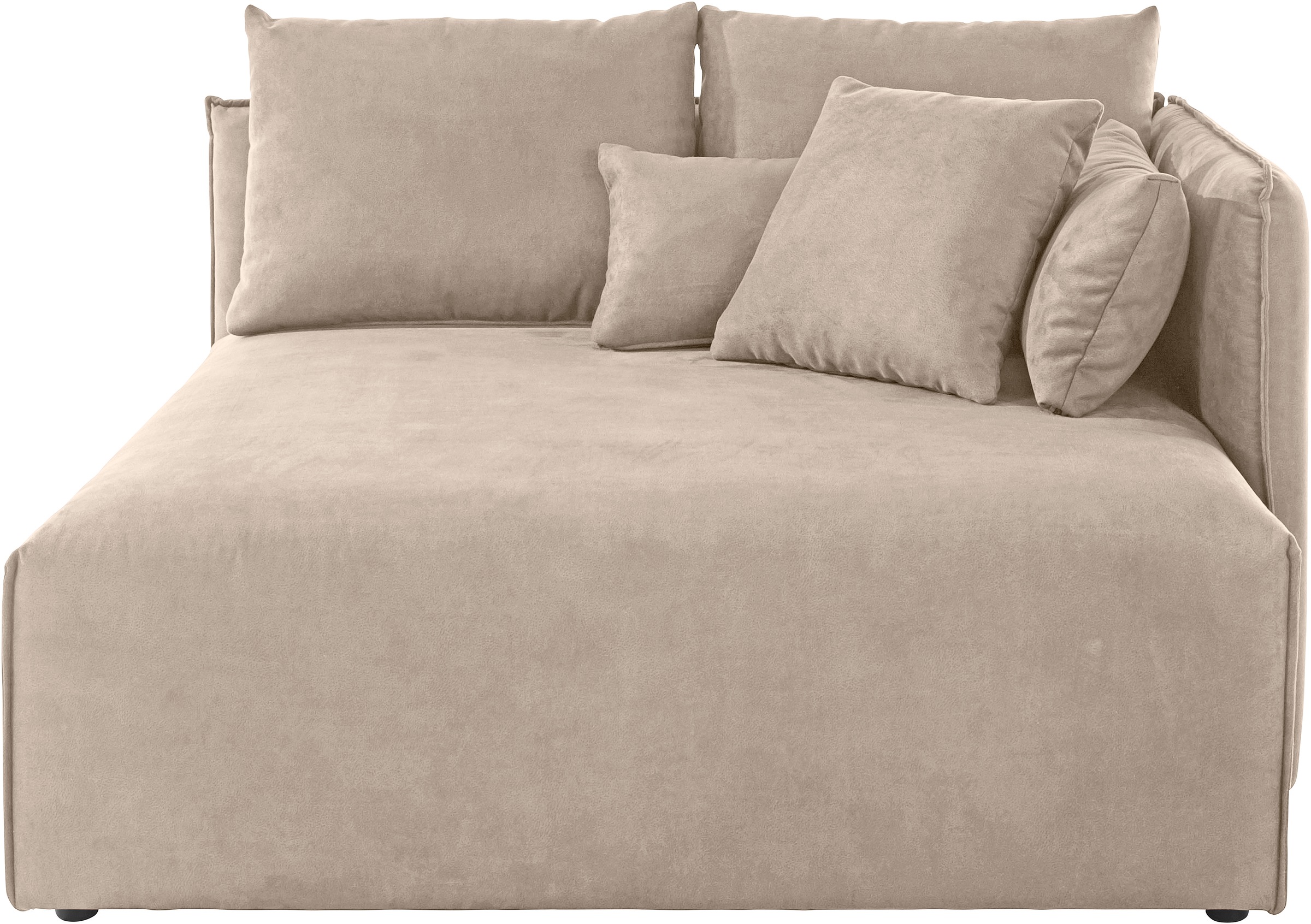 andas Ottomane »Nöre«, kurzes Lounge-Modul - zum Zusammenstellen, Breite 138 cm, Tiefe 128 cm