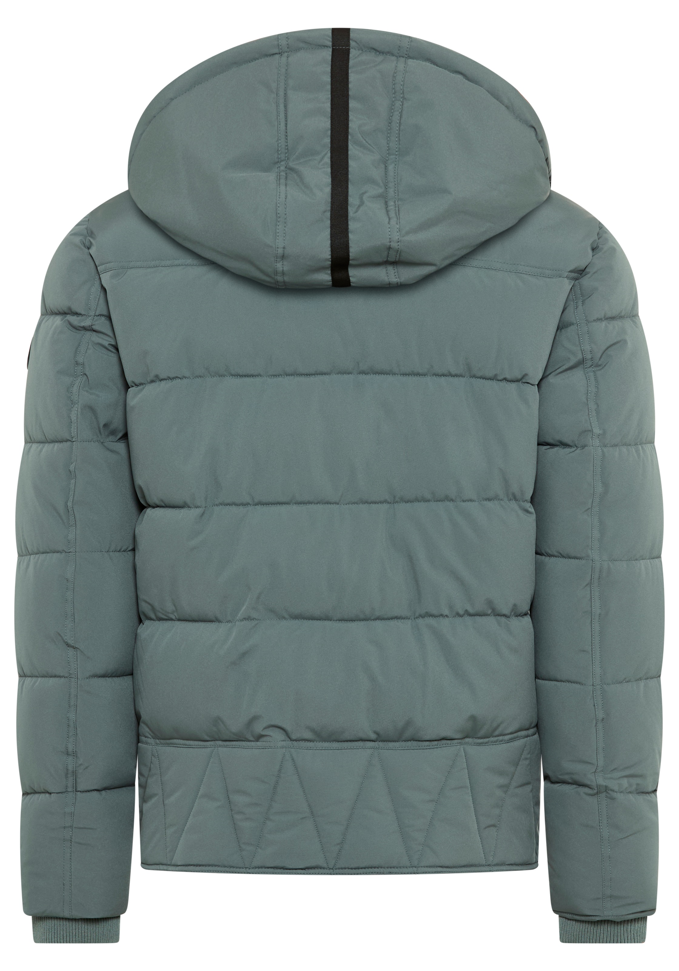 Bruno Banani Steppjacke, mit Kapuze, für Übergangswetter, wasserabweisend, taillierter Schnitt