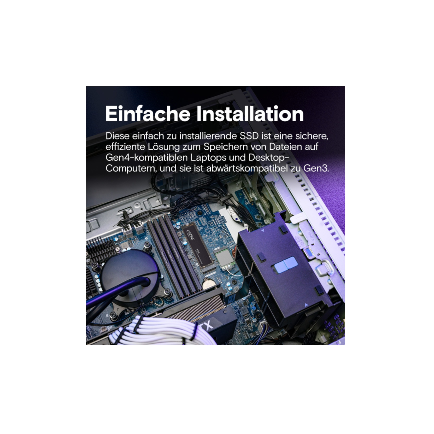 Crucial interne SSD »P310«