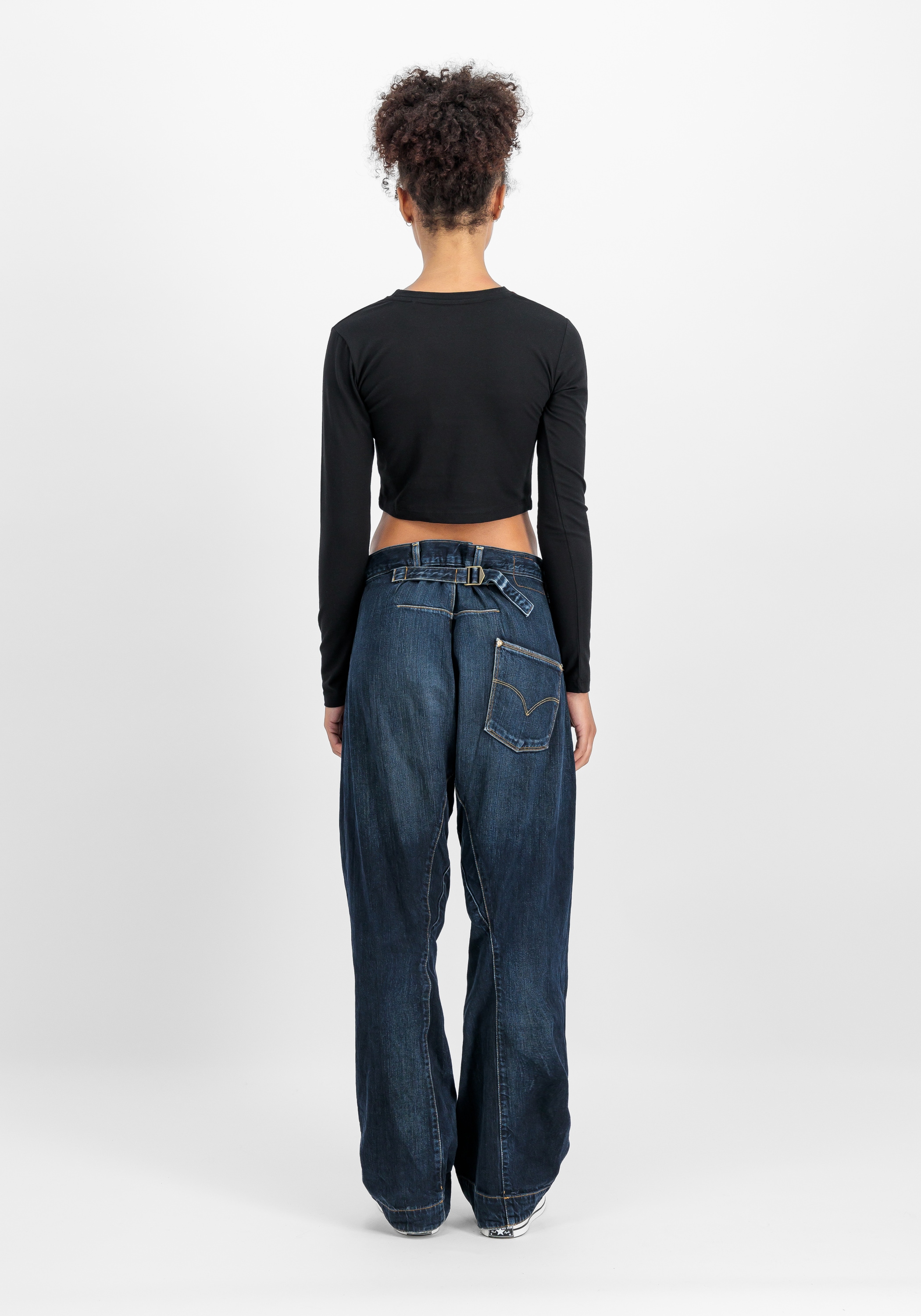 Alpha Industries Sweater »Alpha Industries Women - Longsleeves Basic Cropped LS Women«