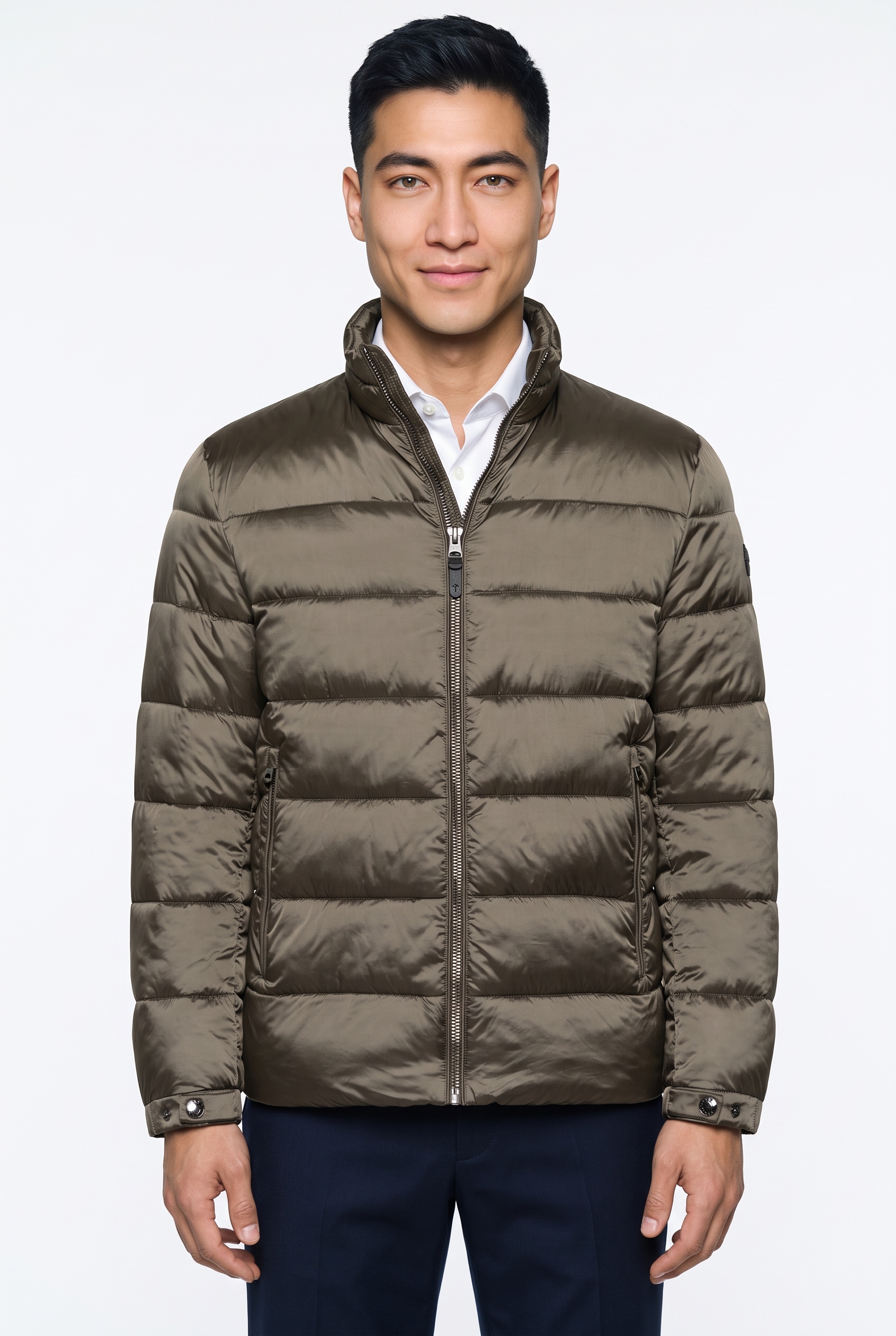 JOOP Steppjacke "Craigton" ohne Kapuze Regular fit mit Stehkragen