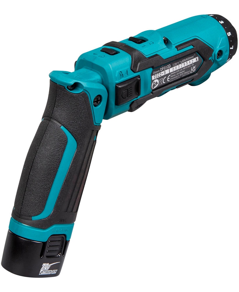 Makita Akku-Schrauber »DF012DSE«, inkl. integrierter Akku, Ladegerät und Aufbewahrungskoffer