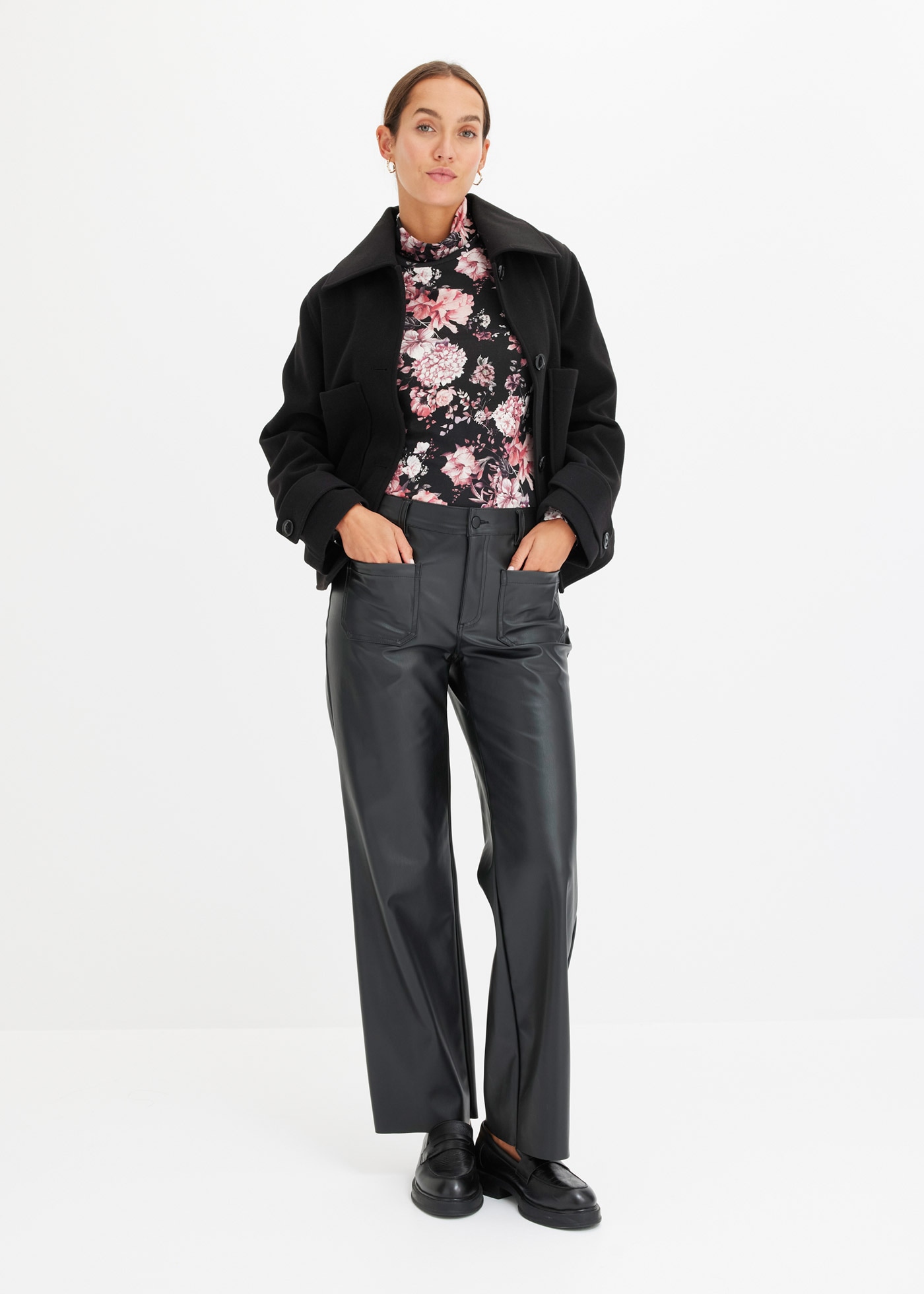 bonprix Langarmshirt »Langarmshirt aus softem Viskose-Mix« Langarmshirt aus softem Viskose-Mix