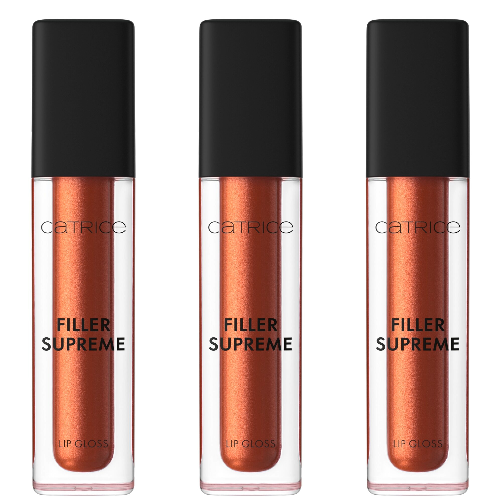 CATRICE Damen Lipgloss "FILLER SUPREME LIP GLOSS", orange, Lippen-Kosmetika, für vollere Lippen und ein glänzendes Finish