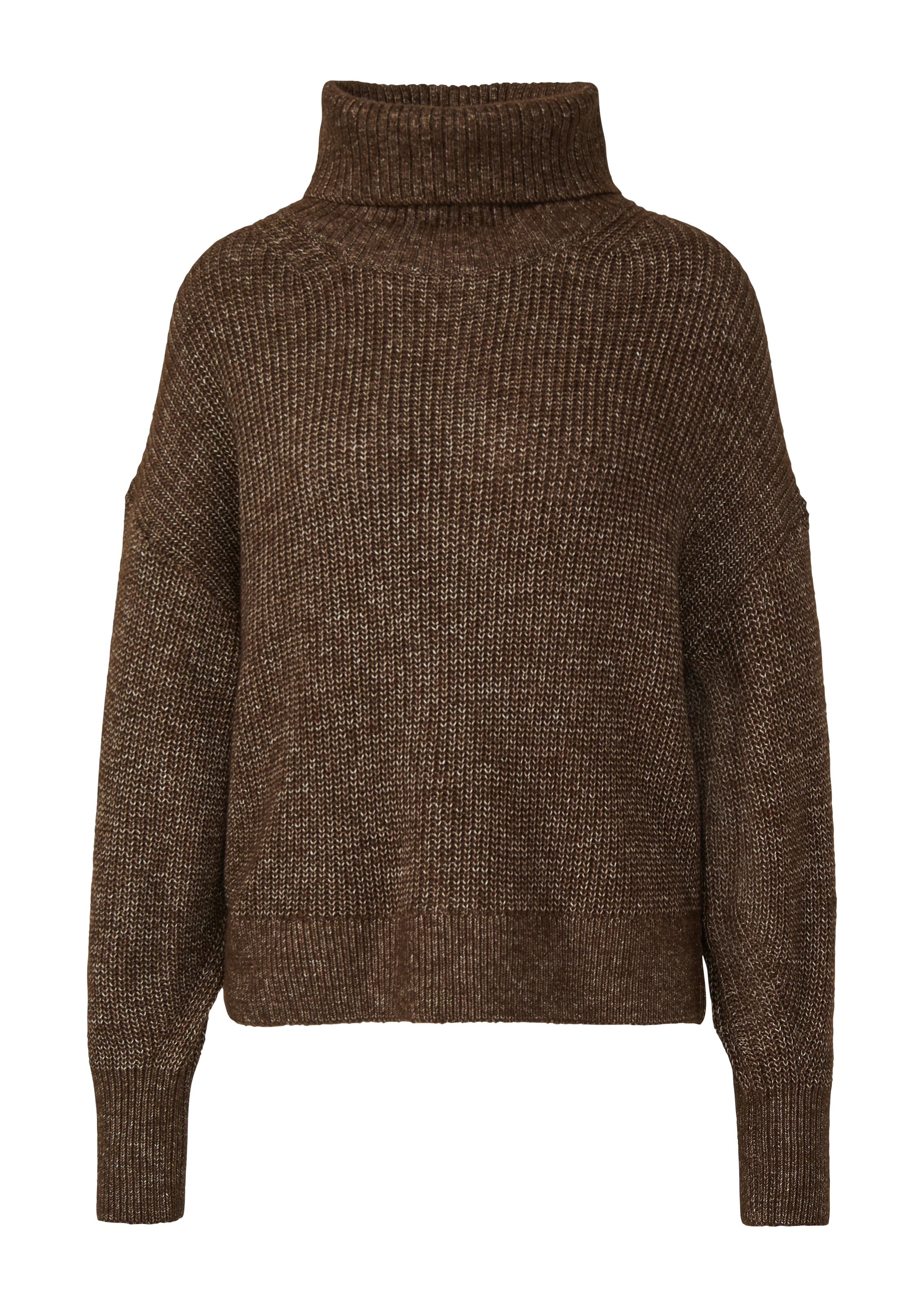 s.Oliver Strickpullover Oversize, mit weiten Ärmeln und Rollkragen